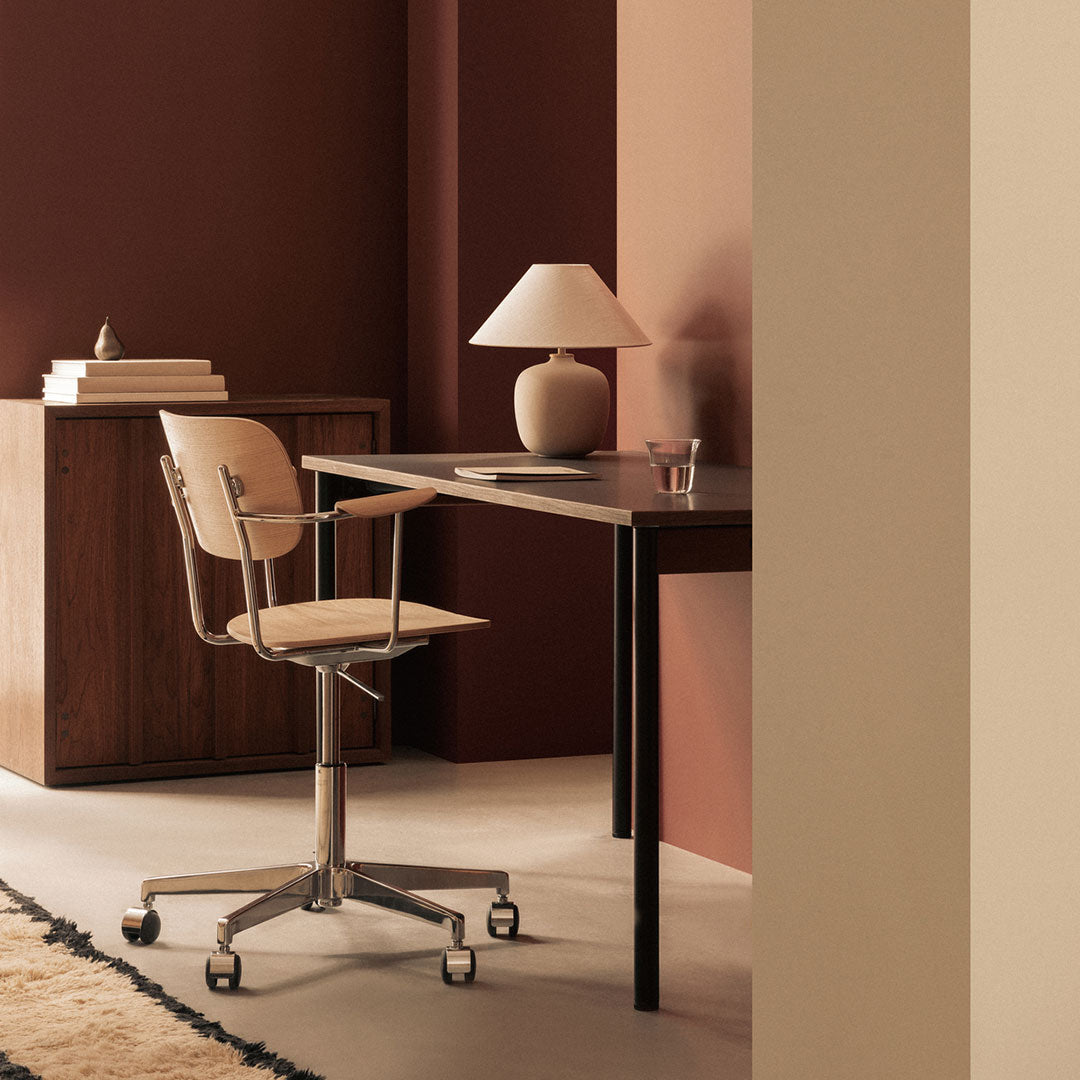 Ergonomic Mesh Office Chair with Swivel Base & Smooth-Rolling Casters - Perfect for Home Office, Gaming, and Workspace Comfort
