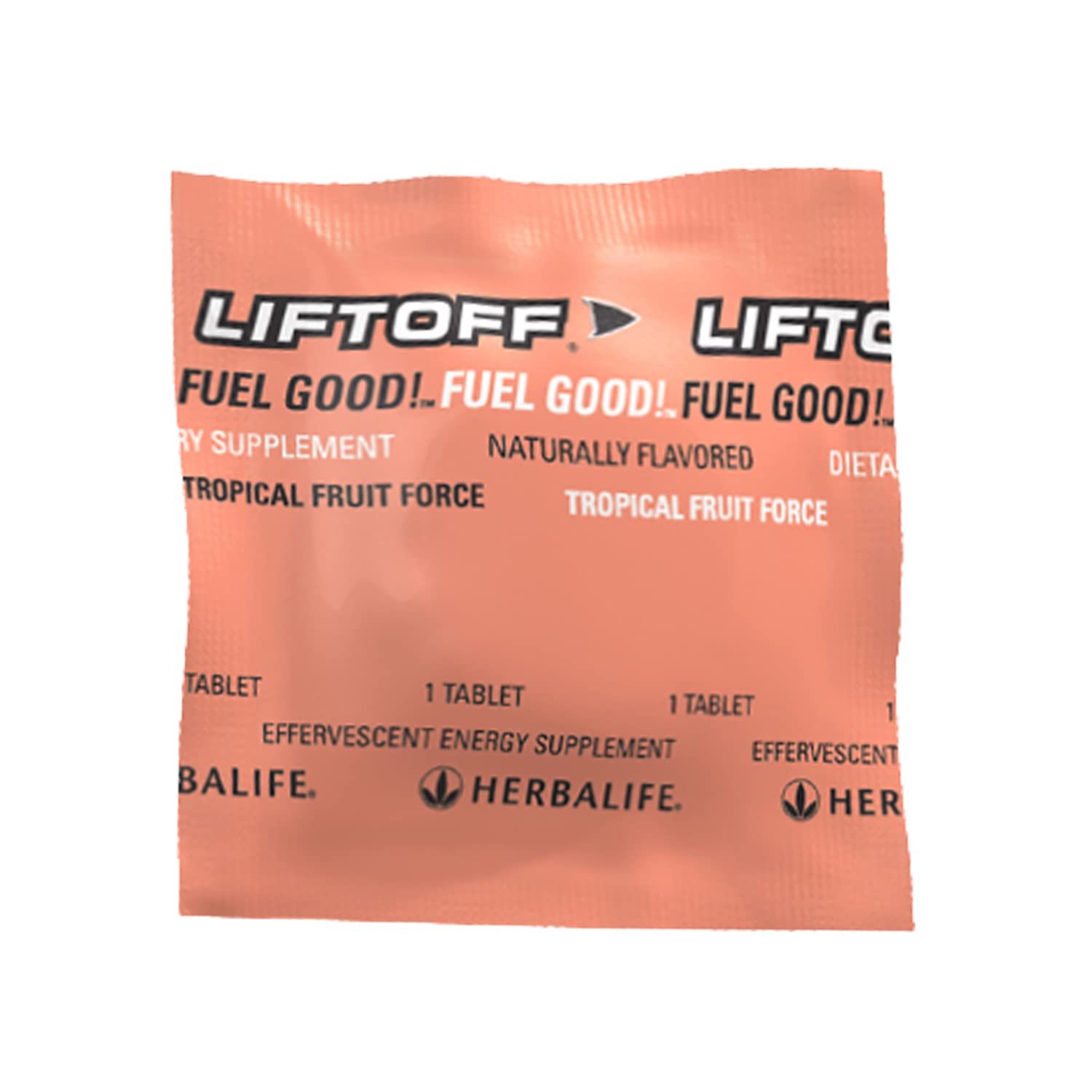 Herbalife LIFTOFF Energy Tablets - Tropical Fruit Flavor, 60 Count | Natural Energy Boost, Mental Clarity & Focus Enhancer | Perfect for Workouts, Studying & Long Workdays