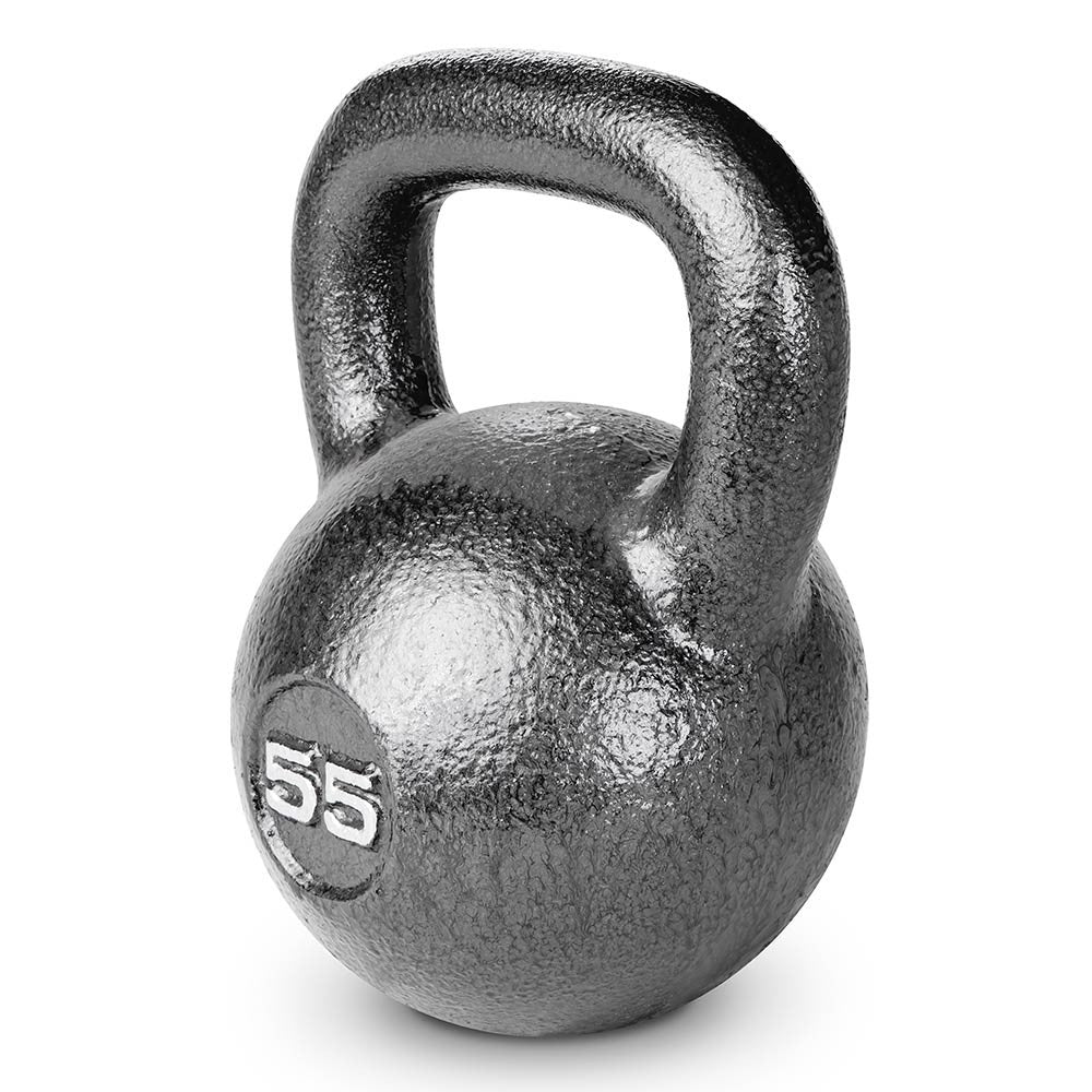 55lb Hammertone Kettlebell - Premium Cast Iron Workout Weight for Strength Training, CrossFit & Home Gym | HKB 055 | Ideal for HIIT, Functional Fitness & Muscle Building