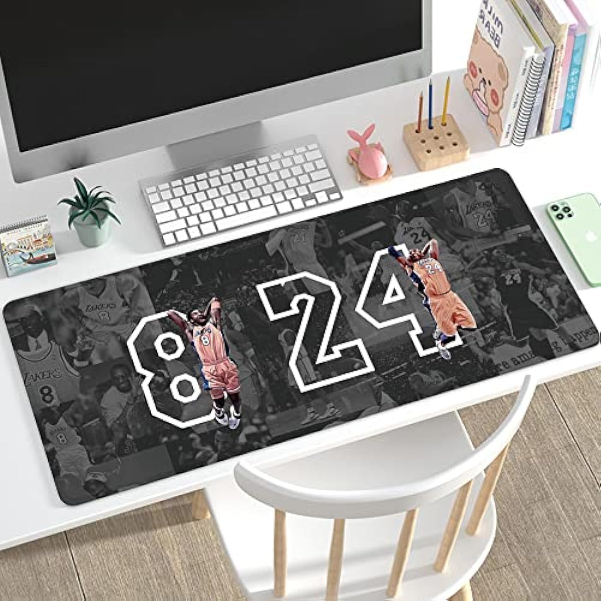 RTGGSEL 31.5x11.8 Inch Extra Large Non-Slip Gaming Mouse Pad with Stitched Edges - Waterproof Keyboard Mouse Mat for PC, Laptop & Computer Desk - Perfect for Gamers, Office Work & Home Use