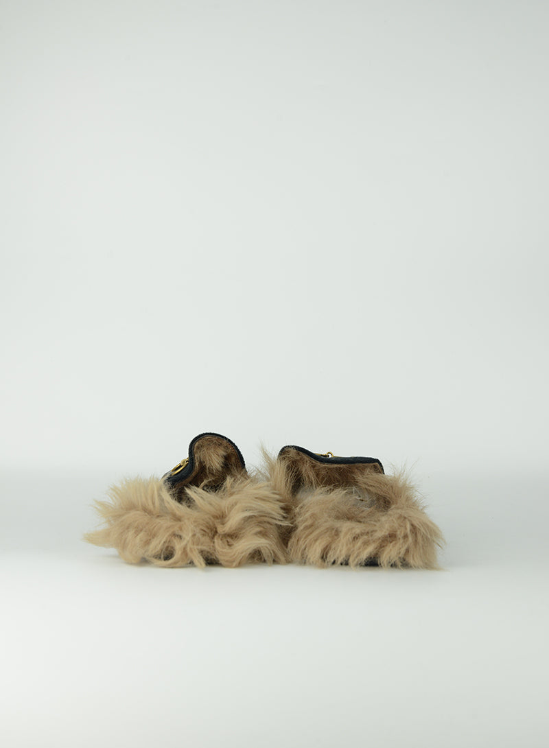 Gucci Sabot Princetown Black Suede Slippers - Size 39 | Luxury Loafers for Women | Perfect for Home, Office & Casual Outings