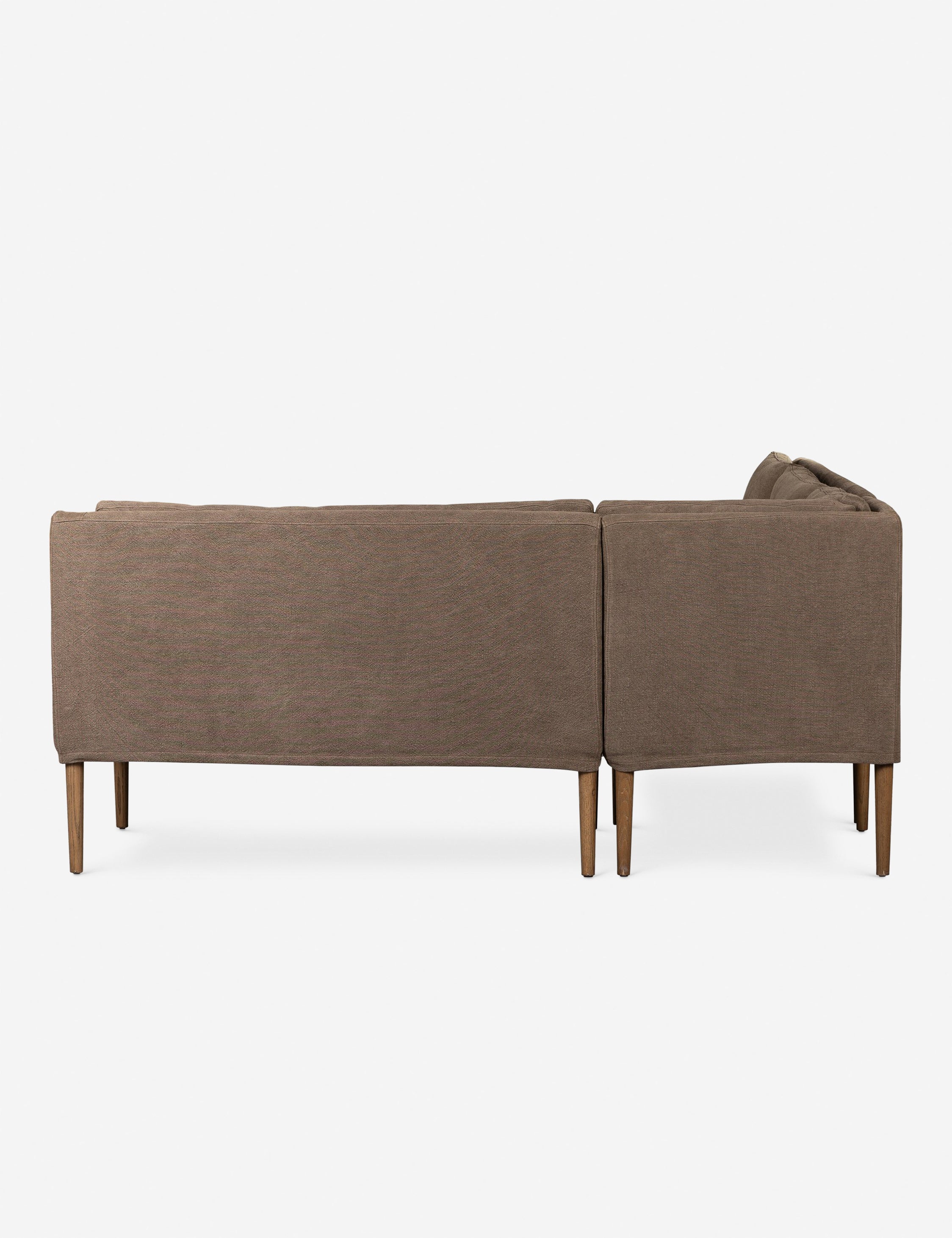 Aurelia Dining Banquette by Amber Lewis x Four Hands - Modern Upholstered Bench for Dining Room, Kitchen Nook, Entryway - Perfect for Small Spaces & Entertaining