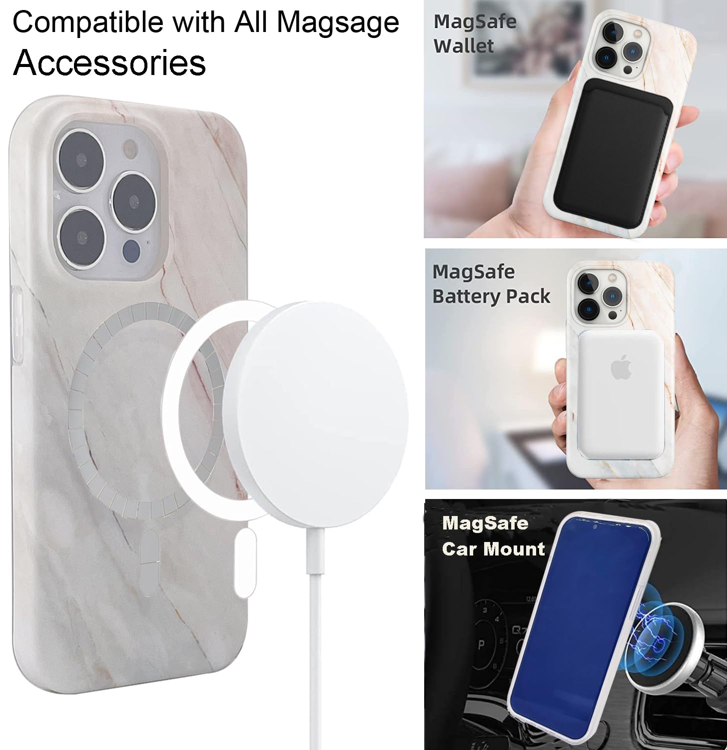 Magnetic Case for iPhone 15 Pro Max 6.7