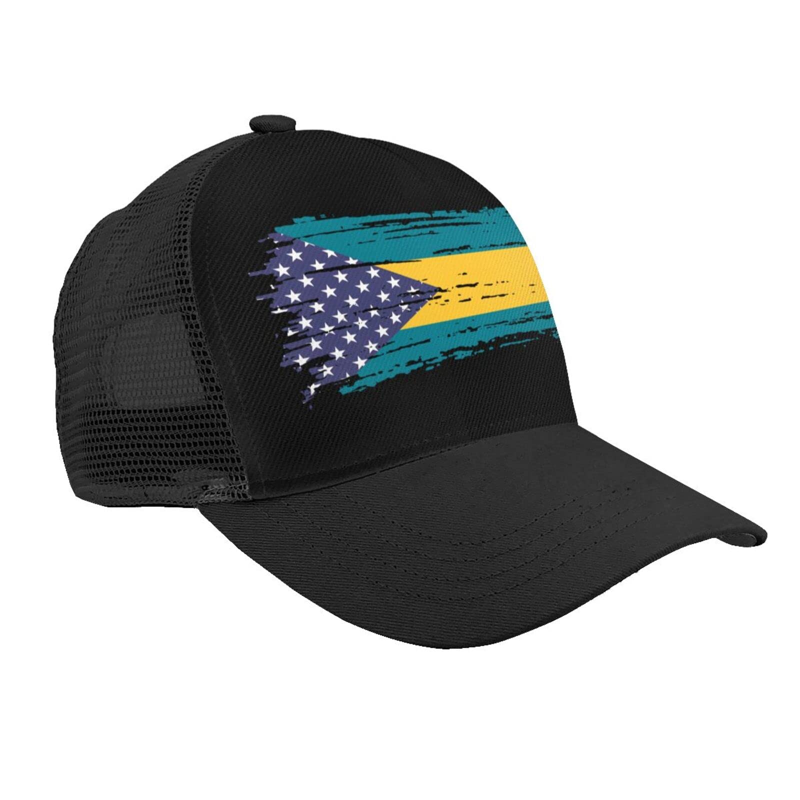 DARLEKS Mesh Trucker Hats for Men & Women - Breathable Snapback Dad Hat with Adjustable Strap - Outdoor Baseball Cap for Hip Hop, Running, Hiking, and Casual Wear