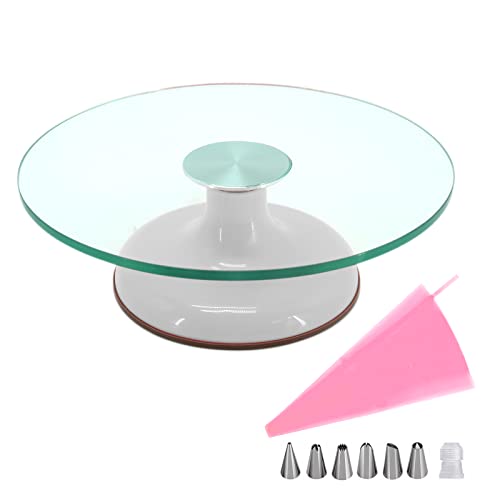 White Cake Turntable-12in