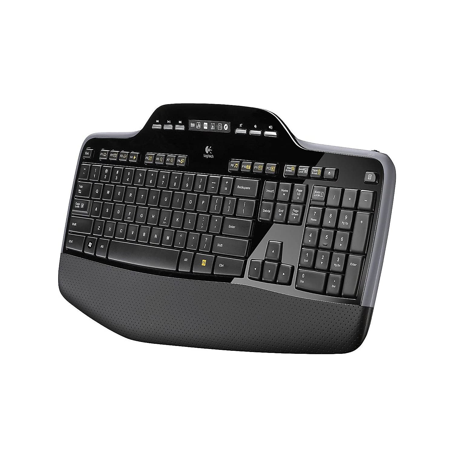 Logitech MK710 Wireless Keyboard and Mouse Combo - USB, Black (LOG920002416) - Perfect for Home Office, Gaming & Productivity