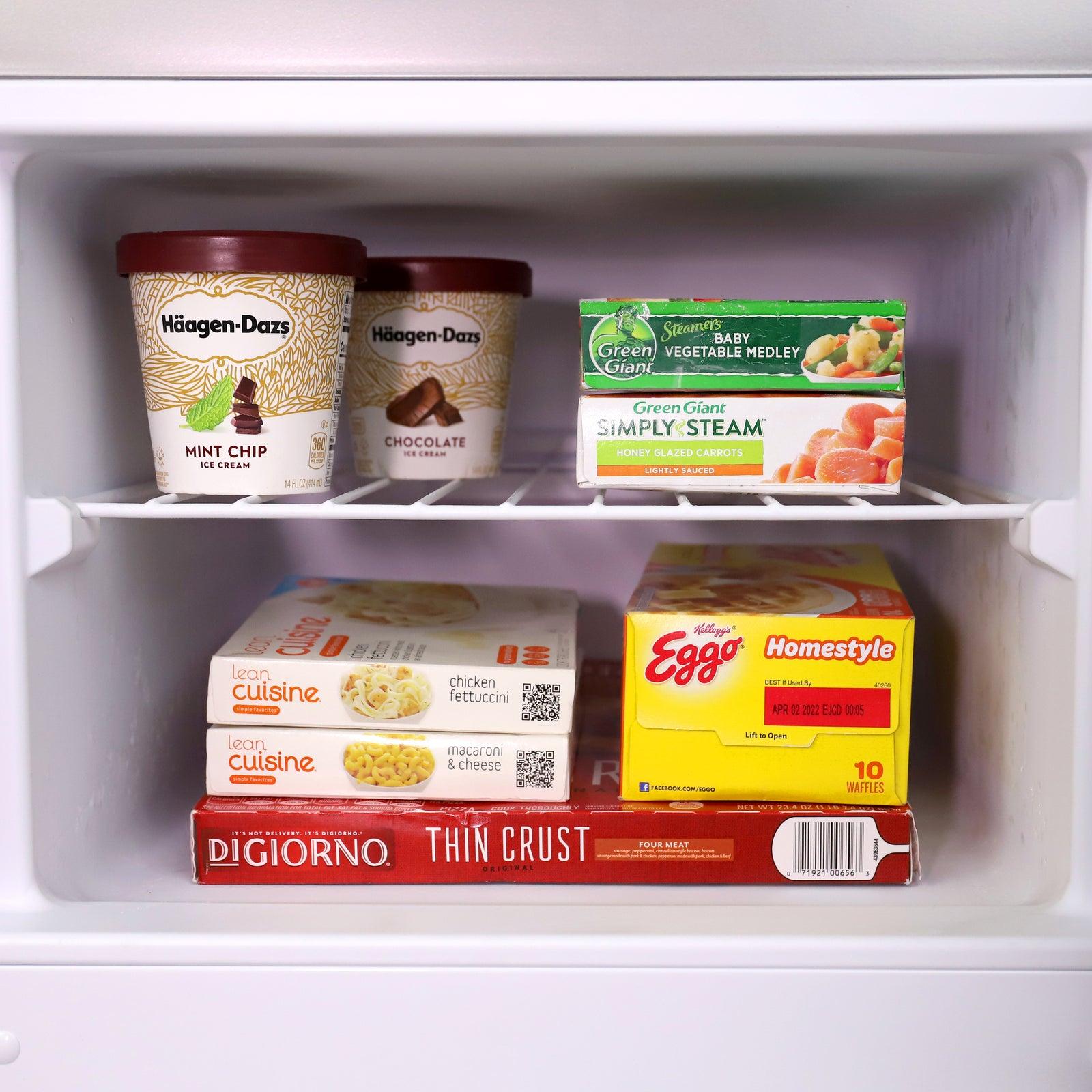 Avanti RA75V3S 7.4 Cu. Ft. Compact Refrigerator - Perfect for Apartments, Dorms, Offices & Small Spaces | Energy Efficient Mini Fridge with Freezer