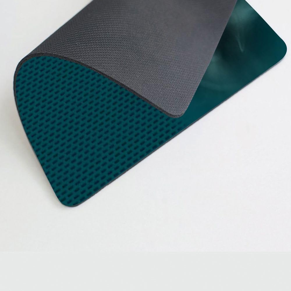 Premium Gaming Mouse Pad for Football Sports Fans - Non-Slip Rubber Base, Green Design Computer Desk Mat for PC & Laptop - Perfect for Gaming, Office Work & Home Use