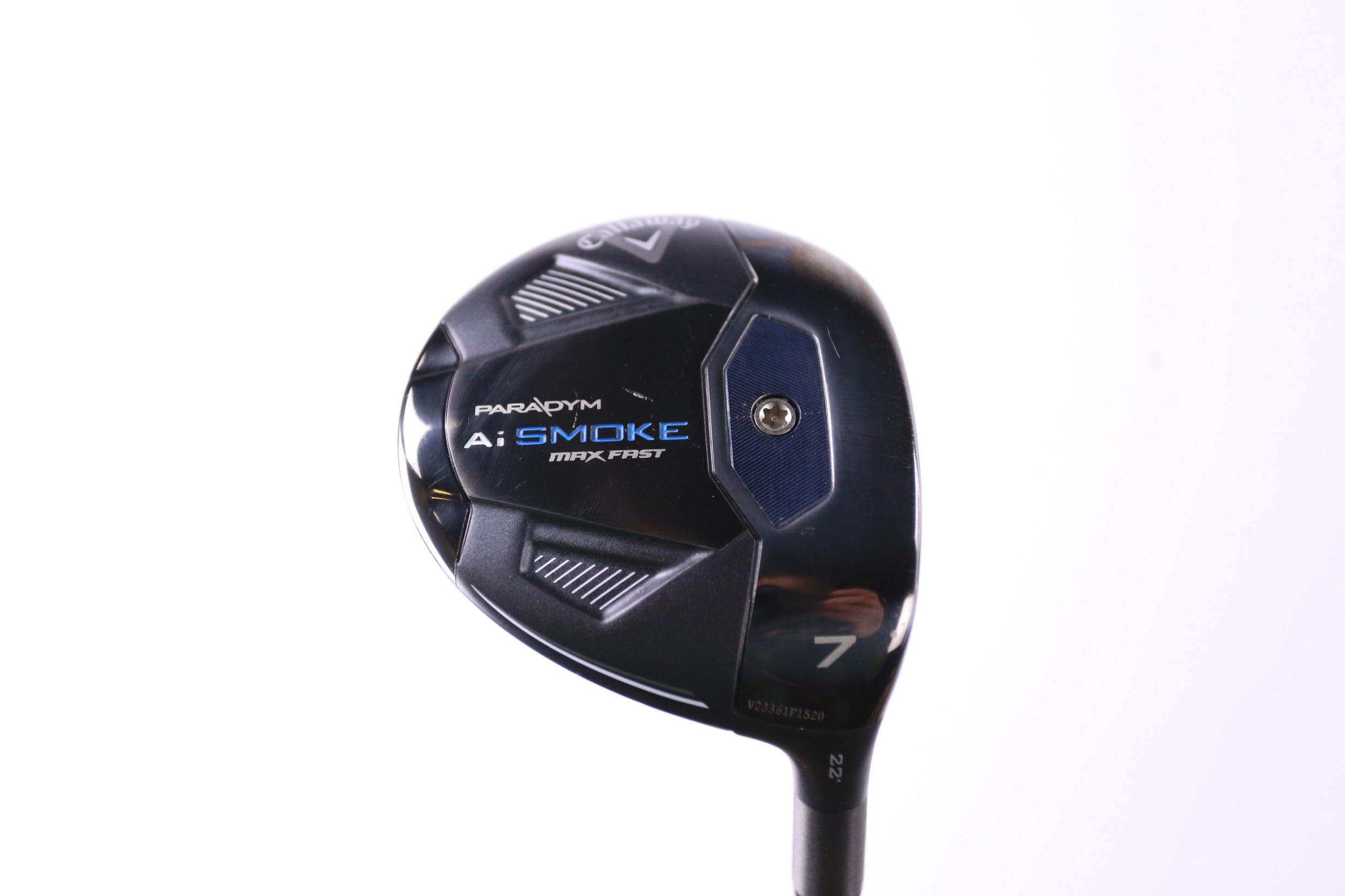 Used Callaway Paradym Ai Smoke MAX Fast 7 Wood Golf Club - Right Handed 22° Ladies Flex - Perfect for Women Golfers on Fairway Shots & Long Approaches