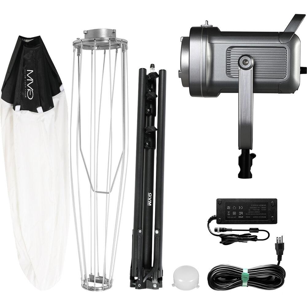 GVM PR150R RGB & Bi-Color LED Video Light Kit with Lantern Softbox - Professional Photography Lighting for YouTube, TikTok, Studio & Live Streaming