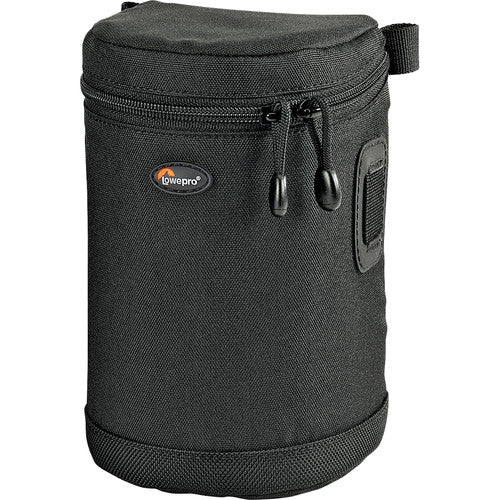 Lowepro Lens Case 2S - Protective Pouch for Mid-Range Zoom & Compact Telephoto Lenses (Black) | DSLR Camera Accessories for Travel & Outdoor Photography