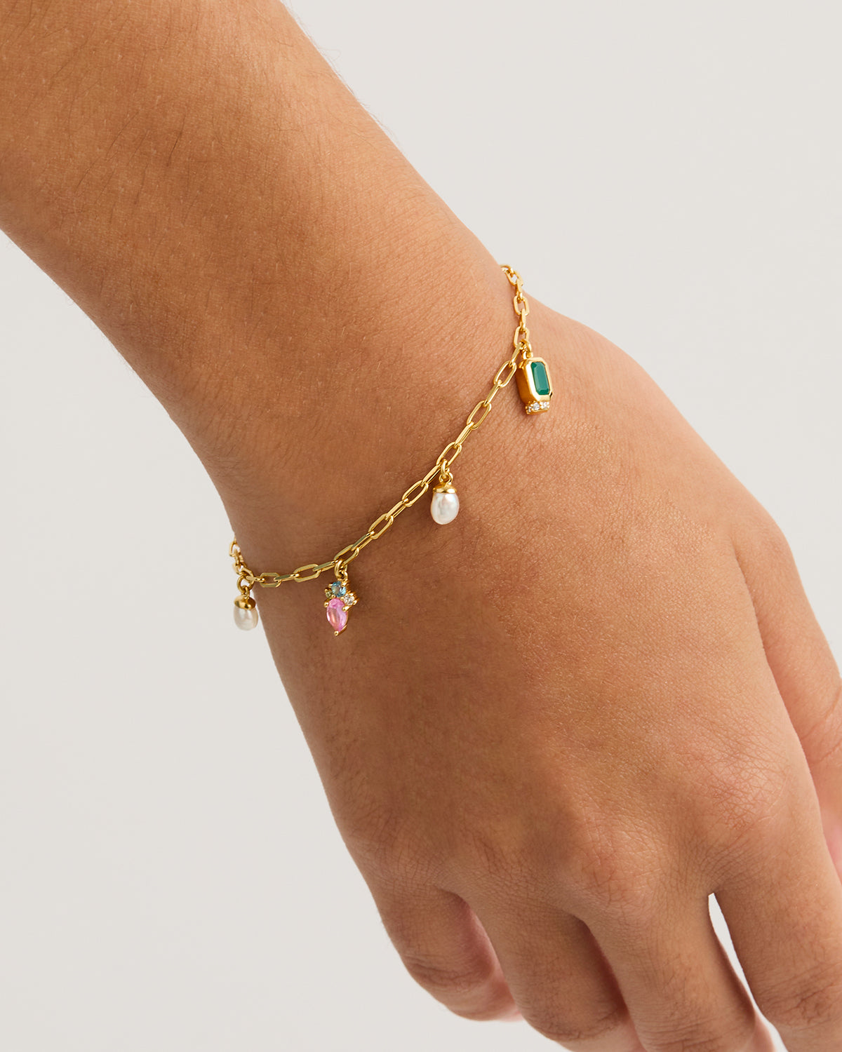 18K Gold Vermeil Connect to the Universe Bracelet for Women - Spiritual Healing Jewelry, Zodiac Sign Gift, Yoga & Meditation Accessory
