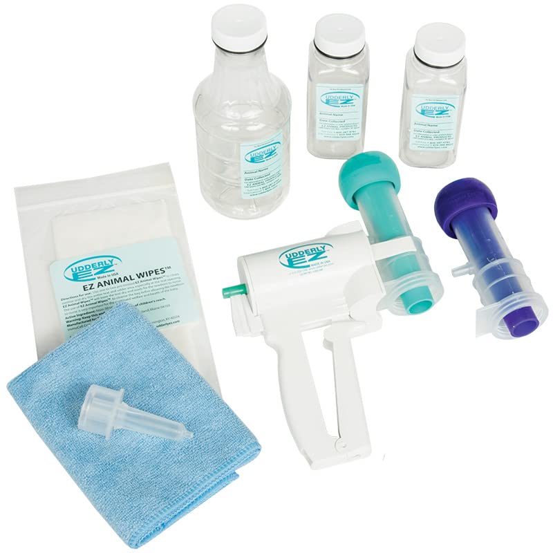 Premier 1 Supplies Udderly EZ™ Milker for Sheep & Goats - Easy-to-Use Hand Milking Kit for Small Farm Animals | Perfect for Dairy Goats & Sheep Milking at Home or Farm