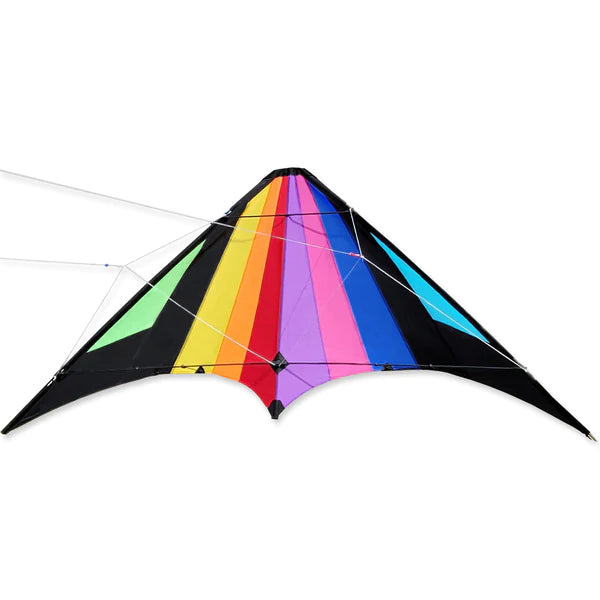 Apollo Sport Kite - Rainbow Color High Performance Stunt Kite for Outdoor Fun - Perfect for Beach, Park & Windy Day Activities
