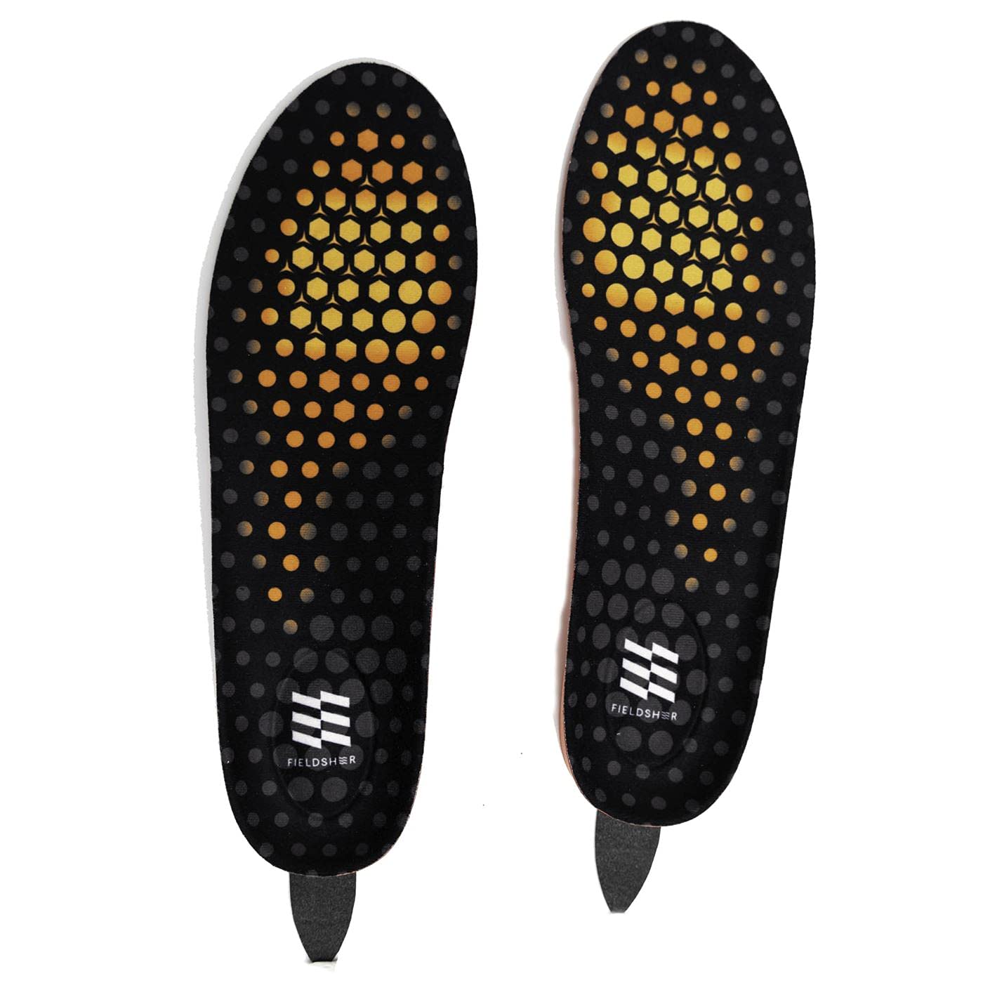 Fieldsheer Bluetooth Heated Insoles for Men & Women - Rechargeable Battery-Powered Foot Warmers for Winter Sports, Hiking & Cold Weather Comfort
