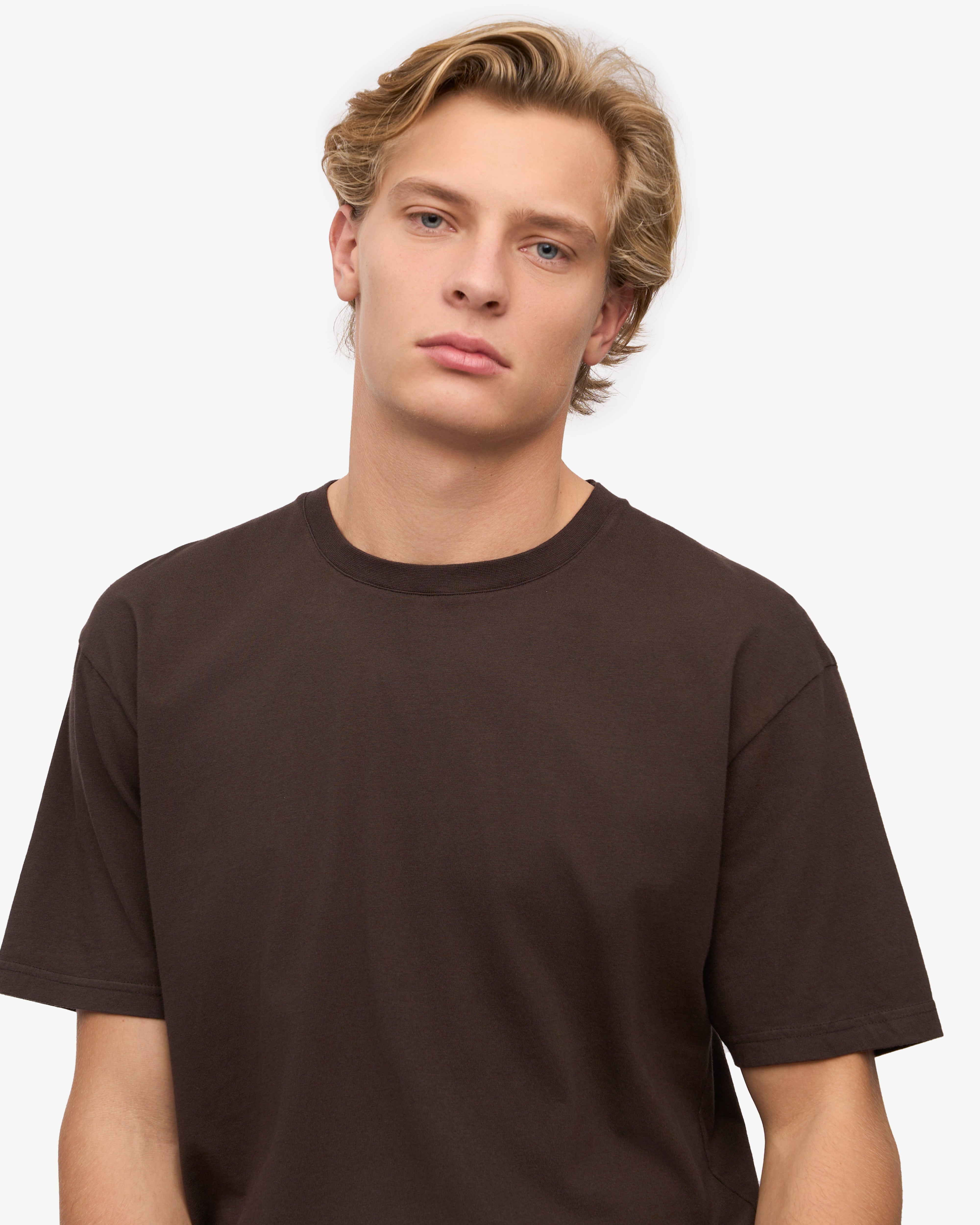 Classic Organic Cotton T-Shirt for Men & Women - Soft & Comfortable Coffee Brown Tee - Perfect for Casual Wear, Outdoors & Everyday Use