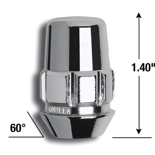 6LUG BULGE HT 13/16 1/2 WIK CHR Wheel Adapter - Heavy Duty Alloy Steel for Trucks & SUVs - Perfect for Off-Roading & Towing Applications