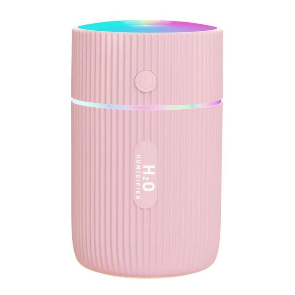 220ml Ultrasonic Car Air Humidifier & Essential Oil Diffuser - Cool Mist Fogger for Home, Office, and Travel Aromatherapy - Perfect for Dry Air Relief and Relaxation