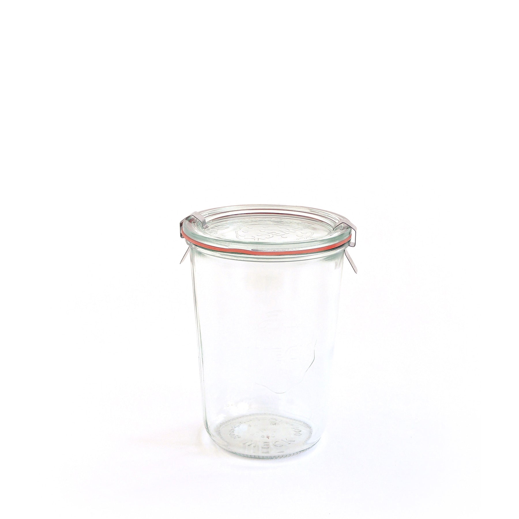 Extra Large Modern Glass Jars (Set of 2) - Airtight Food Storage Containers for Kitchen Pantry Organization & Home Decor