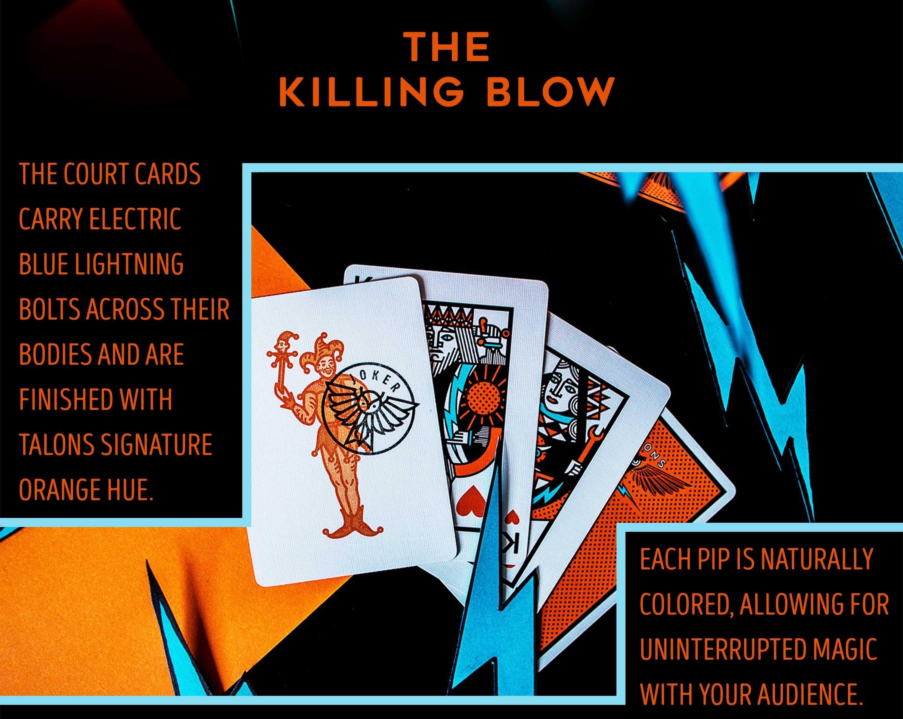 Premium Talons Playing Cards - High-Quality Poker Deck for Magic Tricks, Card Games & Collectibles | Perfect for Poker Nights, Casino Parties & Cardistry Performances