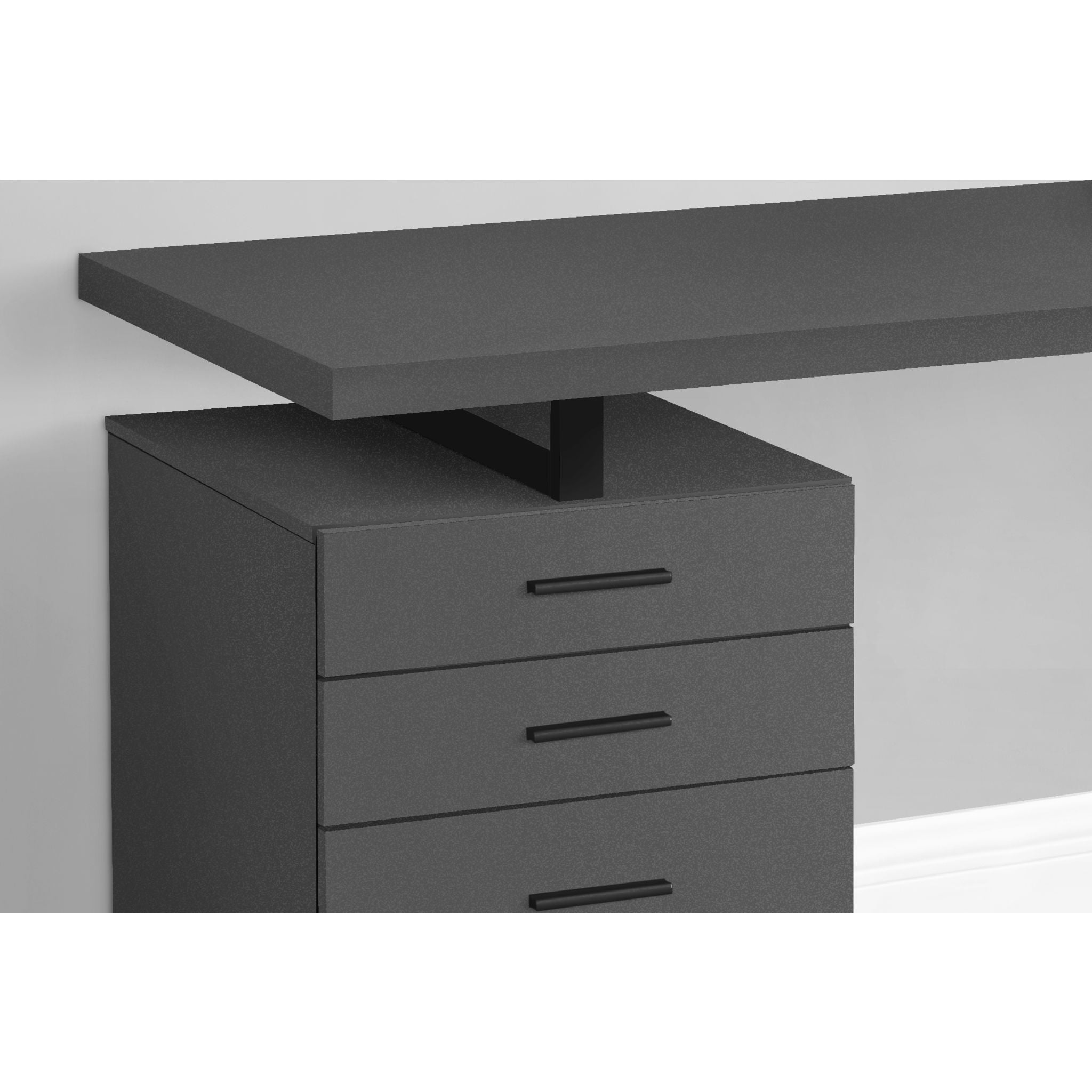 60 Inch Large Computer Desk for Home Office - Modern Writing Workstation with Sturdy Frame - Perfect for Remote Work, Gaming & Study