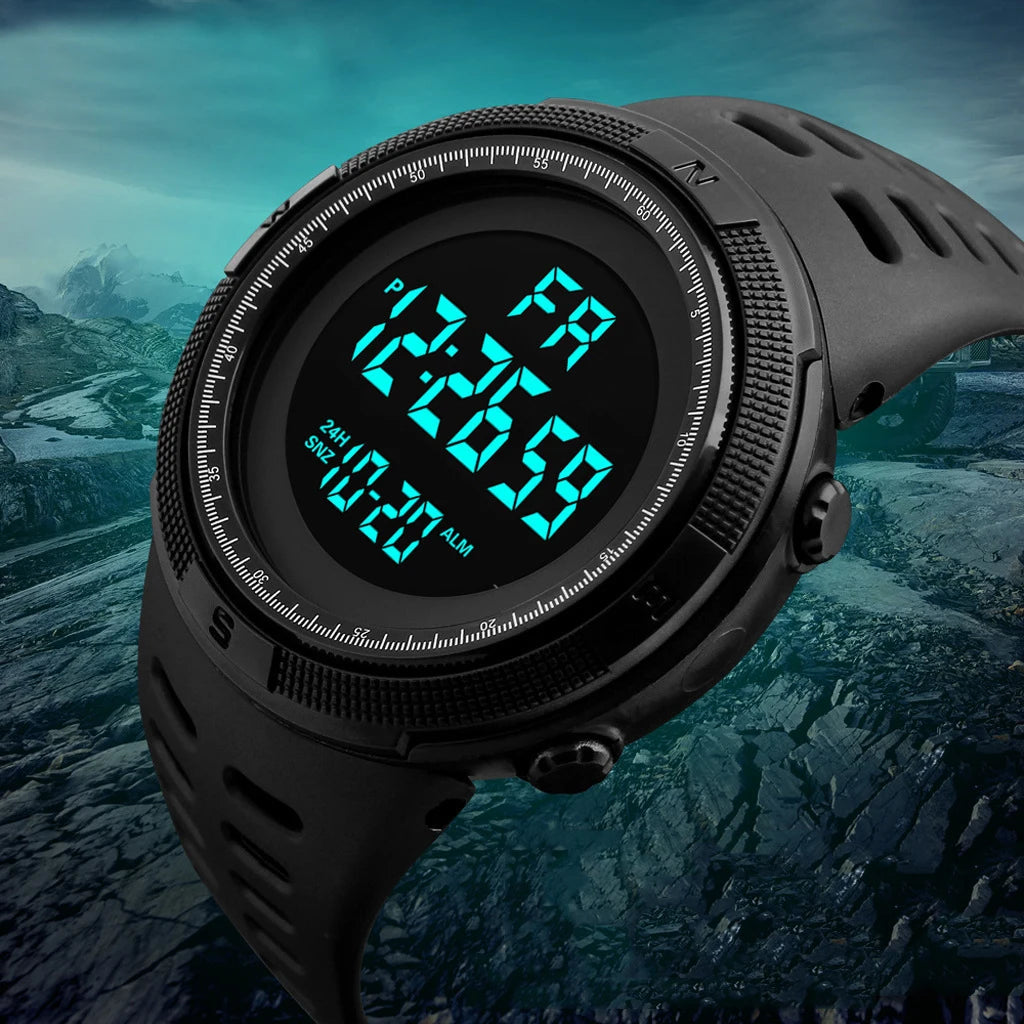 Digital Electronic Watch for Men & Women - Waterproof Smart Watch with Fitness Tracker, Heart Rate Monitor, Sleep Tracking - Perfect for Running, Workouts & Daily Use