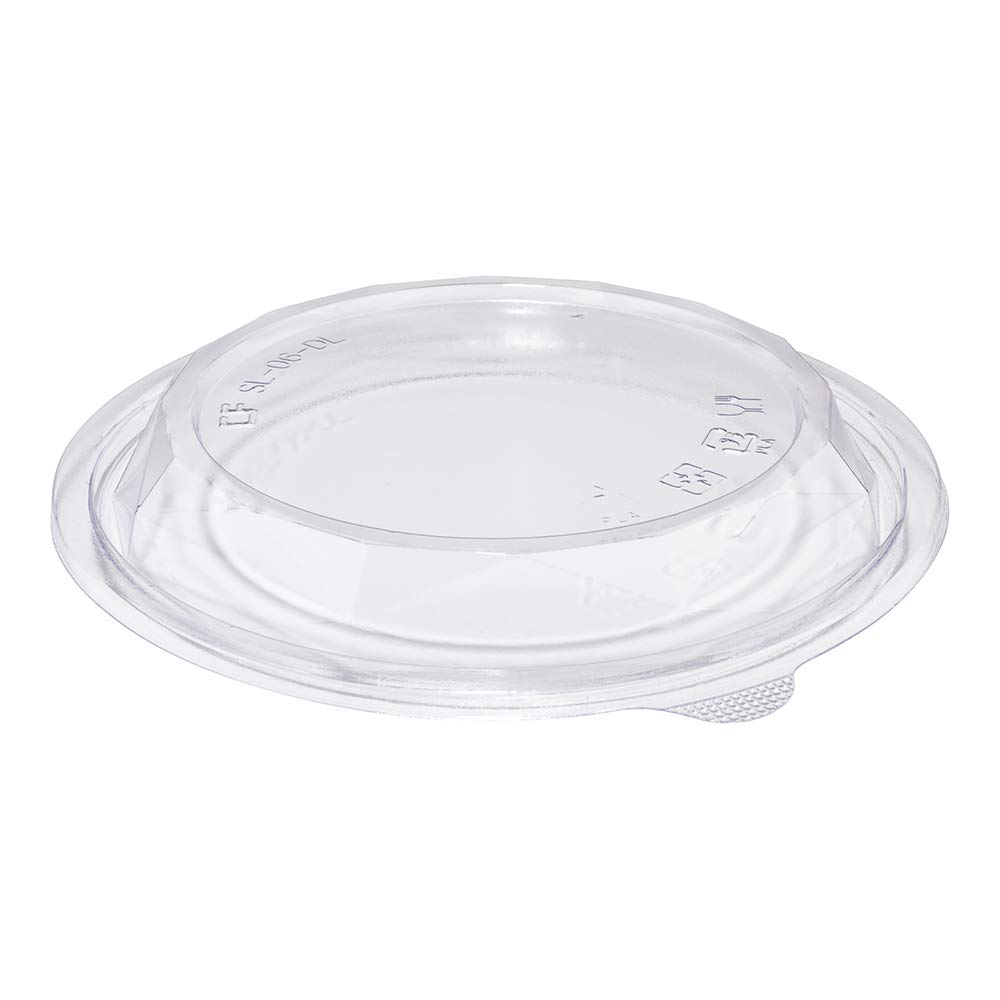 Restaurantware 500 Pack Clear PLA Plastic Takeout Cup Lids - Fits 12oz & 16oz To-Go Containers | Eco-Friendly Disposable Lids for Coffee Shops, Restaurants & Food Delivery Services