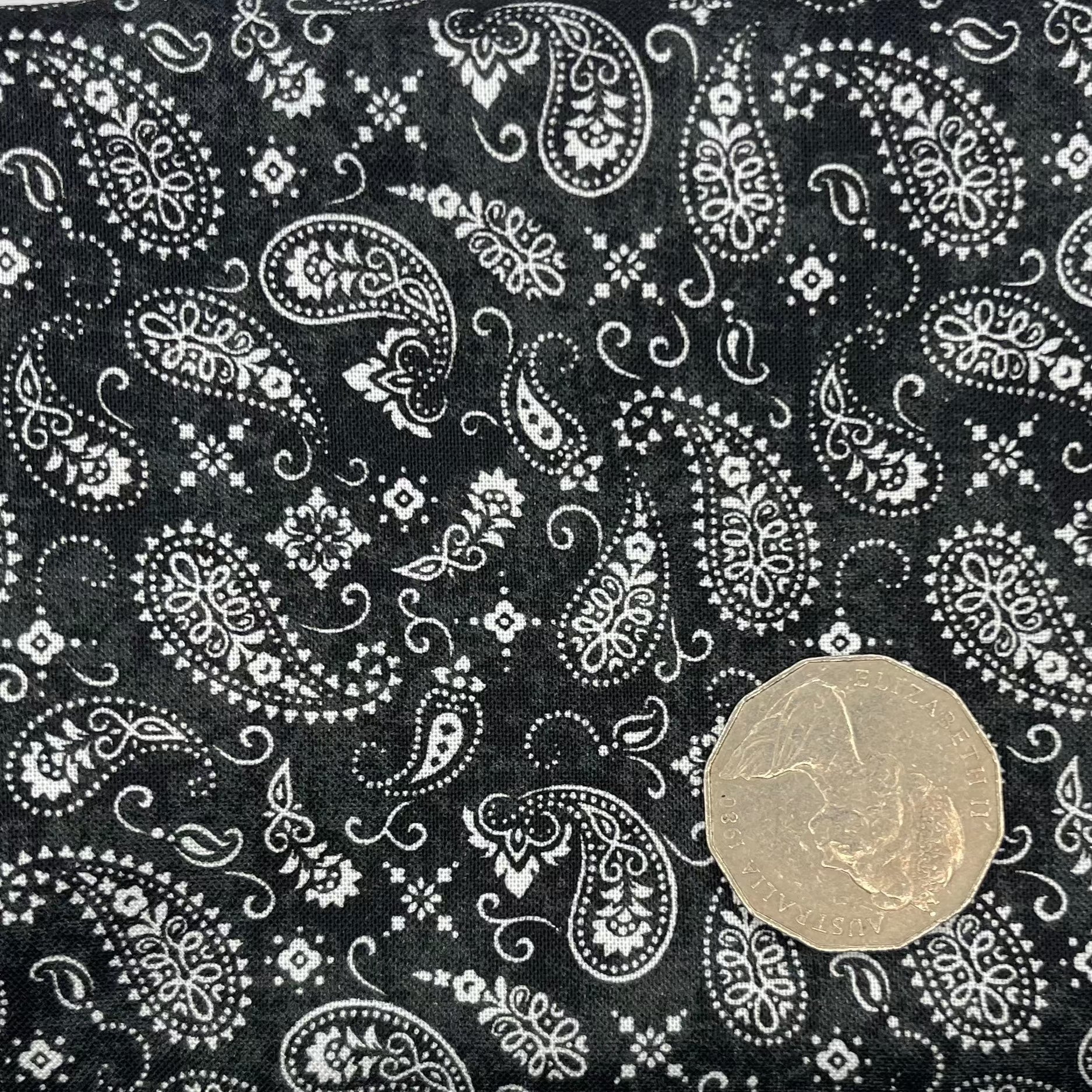 Paisley Black Print Scarf - Lightweight Fashion Accessory for Women | Perfect for Casual Outfits, Office Wear & Special Occasions