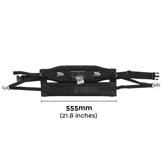 Black Magic Jr Harness - Adjustable Dog Harness for Small to Medium Dogs, Reflective & Breathable - Perfect for Walking, Hiking & Outdoor Adventures