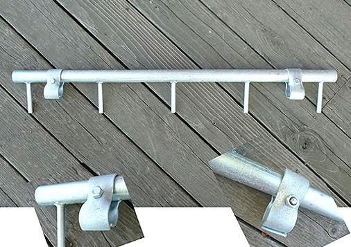 Stylish Wooden Coat Rack with 5 Hooks - Wall Mounted Entryway Organizer for Hats, Jackets & Bags - Perfect for Hallway, Bedroom or Office Storage