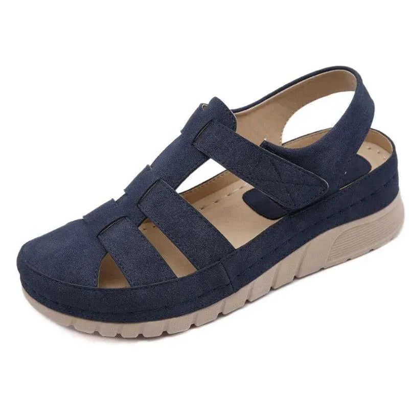 Comfortable Walker Wedge Sandals for Women - Breathable & Supportive Summer Shoes - Perfect for Walking, Travel & Beach Vacations