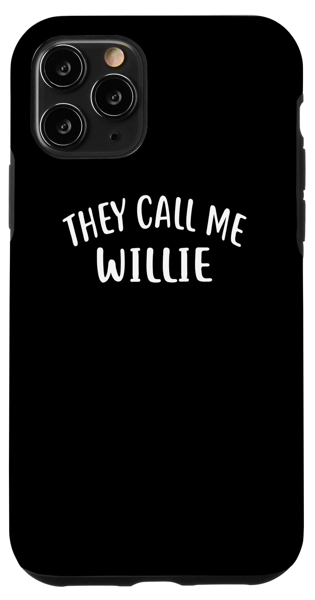 iPhone 11 Pro WILLIE Name Custom Phone Case - Personalized First Name Cover for Protection | Perfect Gift for Friends & Family