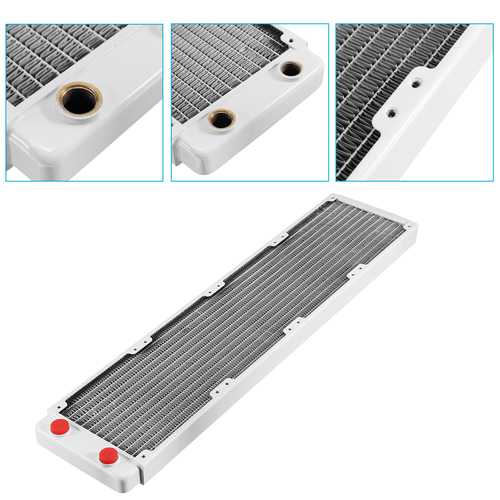 High-Performance Copper 480mm 13-Tube PC Water Cooling Radiator - Efficient CPU/GPU Liquid Cooling System for Gaming Rigs & Overclocking PCs