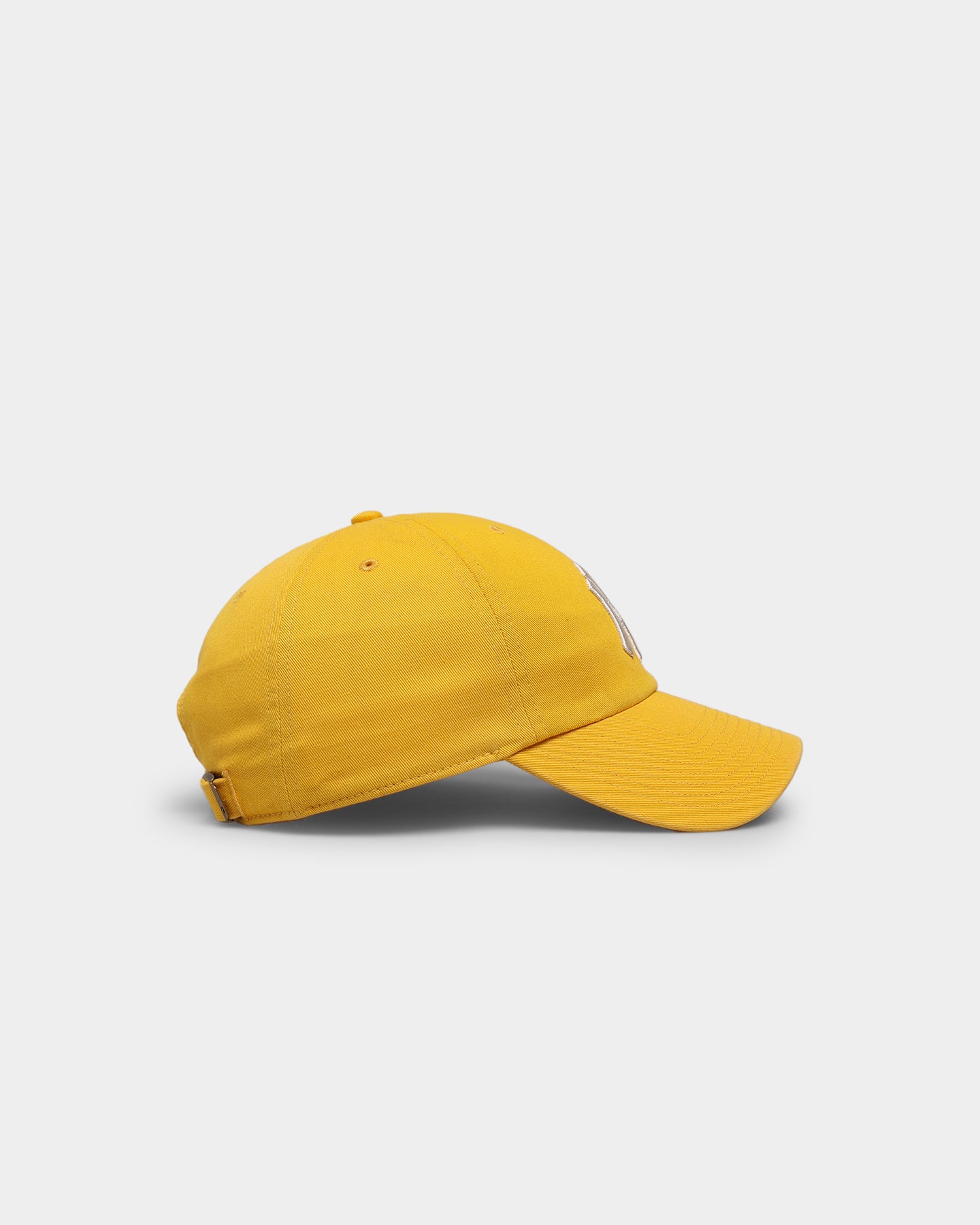 New York Yankees 'Lemon Sorbet' Strapback Hat - 47 Brand Adjustable Snapback Cap in Yellow Gold - Perfect for Baseball Games, Streetwear Fashion & Fan Collections