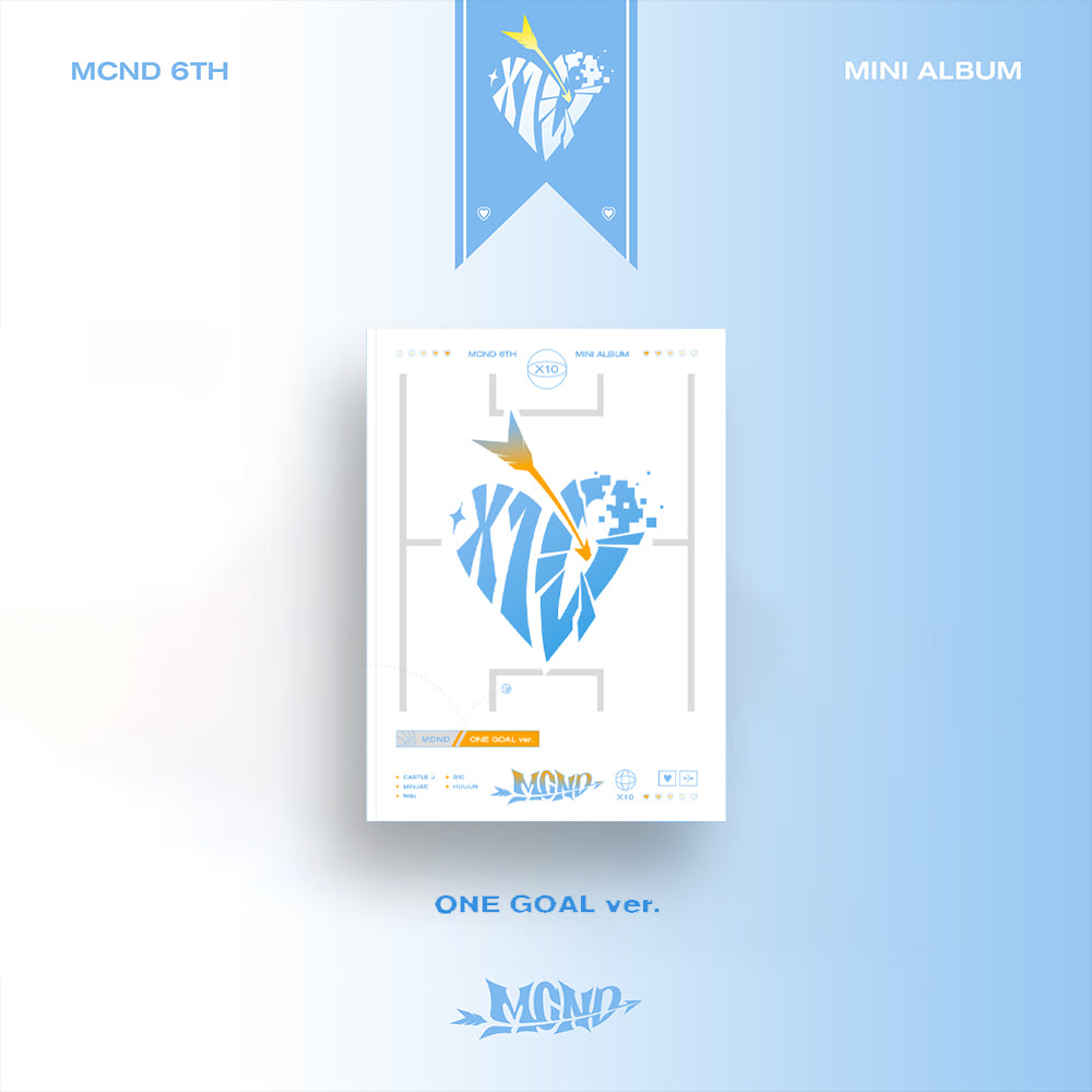 MCND 6th Mini Album 'X10' – K-Pop Music CD with Photobook & Exclusive Merchandise | Perfect for K-Pop Fans, Collectors, and Gift Giving
