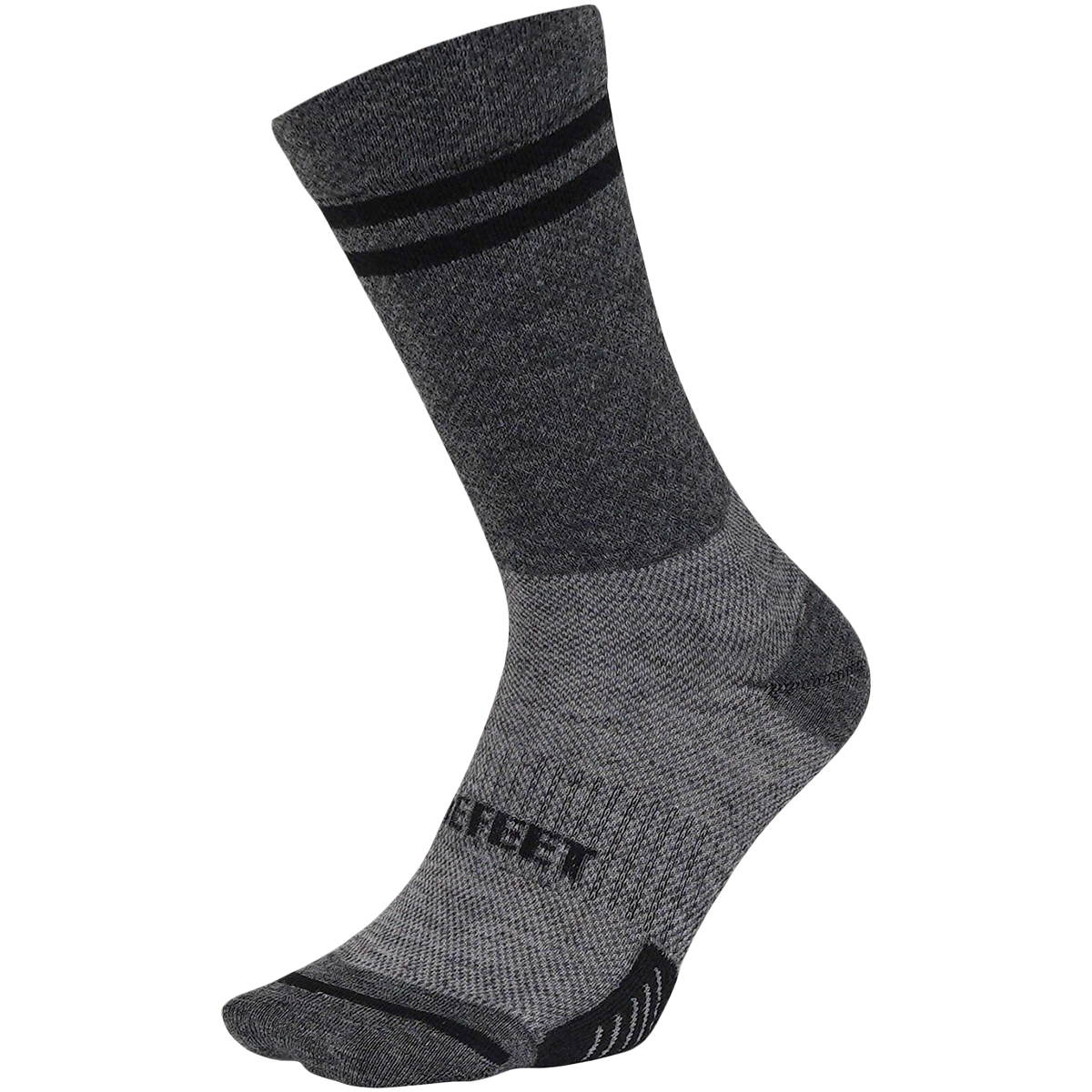 Cyclismo Wool Blend 6 Stripes Cycling Socks - Warm & Breathable for Men & Women - Perfect for Road Biking, Mountain Biking & Winter Sports