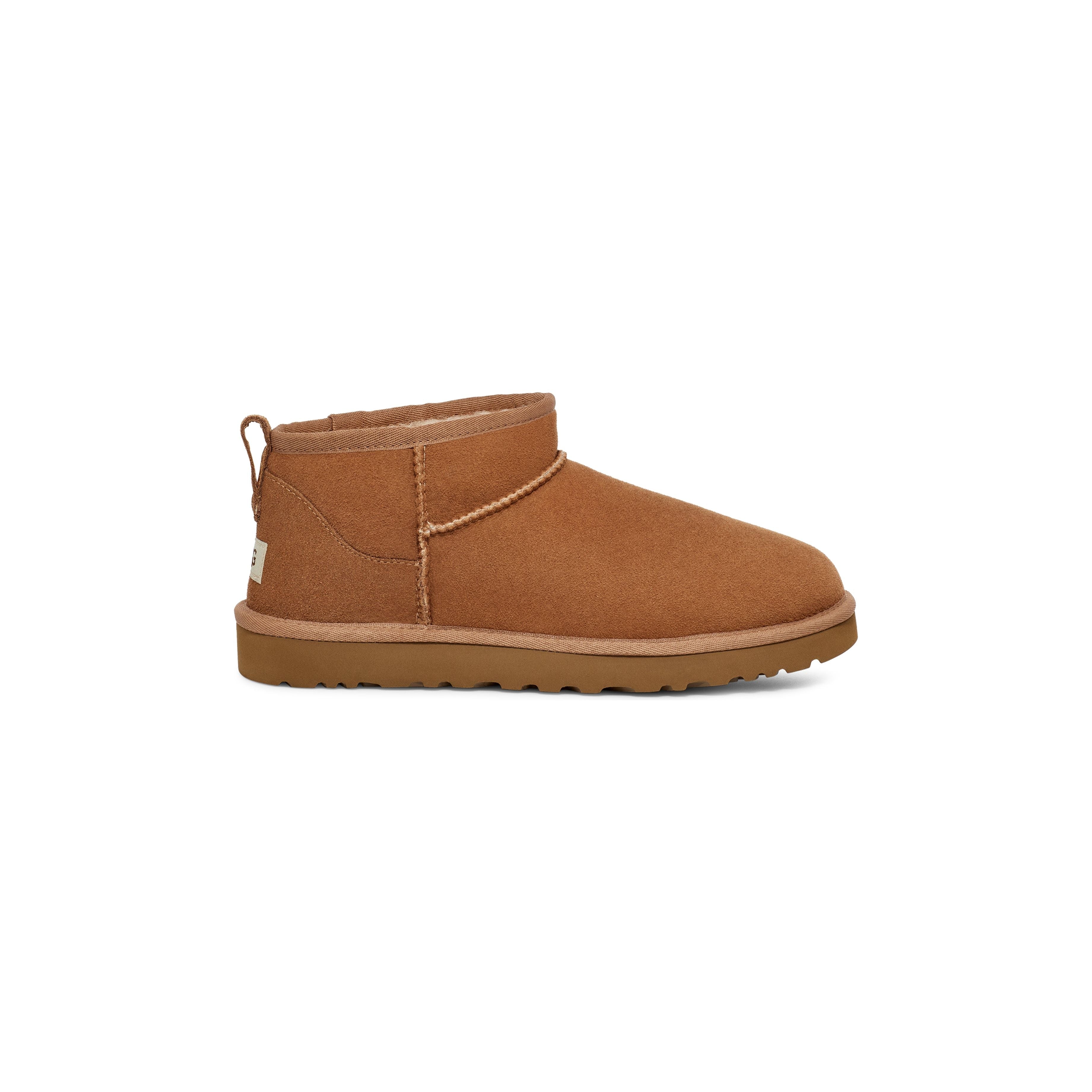 UGG Men's Classic Ultra Mini Boots in Chestnut - Warm & Comfortable Winter Boots for Men, Perfect for Snow, Hiking & Casual Wear