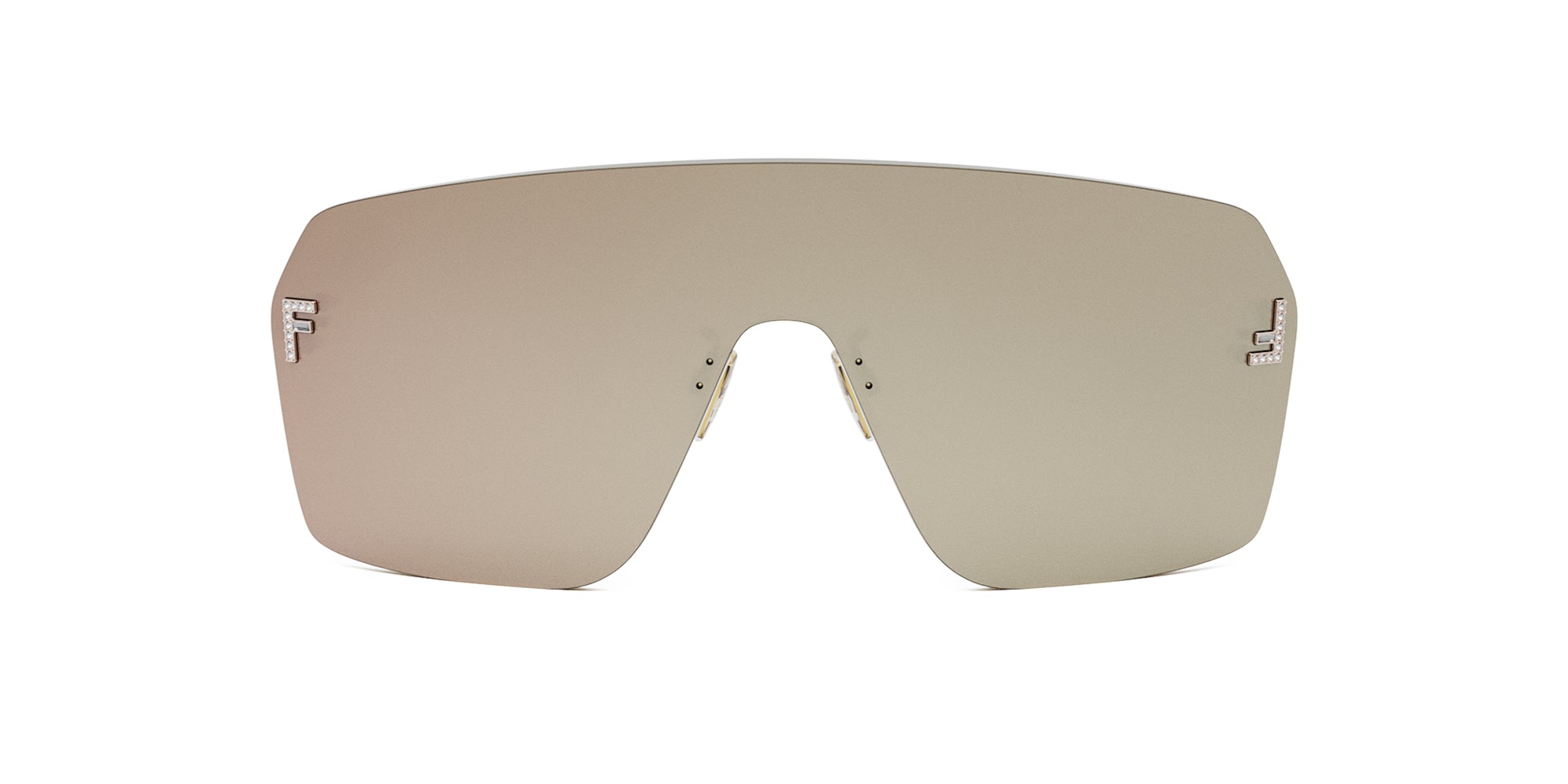 Fendi First Crystal FE4121US Women's Luxury Sunglasses - Stylish Designer Shades for Fashion & Outdoor Activities