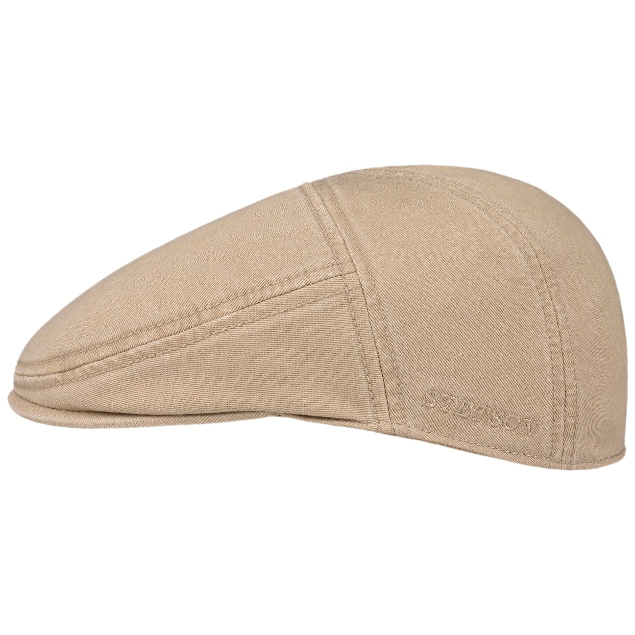 Stetson Paradise Cotton Flat Cap for Men - Classic Summer Sun Hat for Outdoor Activities, Travel & Casual Wear