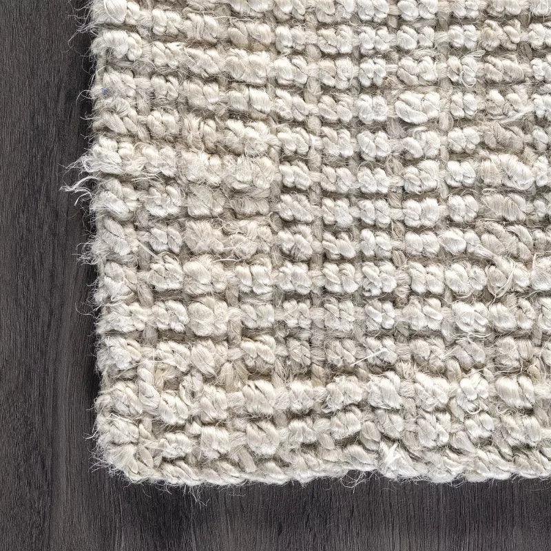 Zen Turkish Overdyed Hand Woven Natural Jute Rug - 5' x 2.10' - Boho Chic Floor Decor for Living Room, Bedroom & Entryway