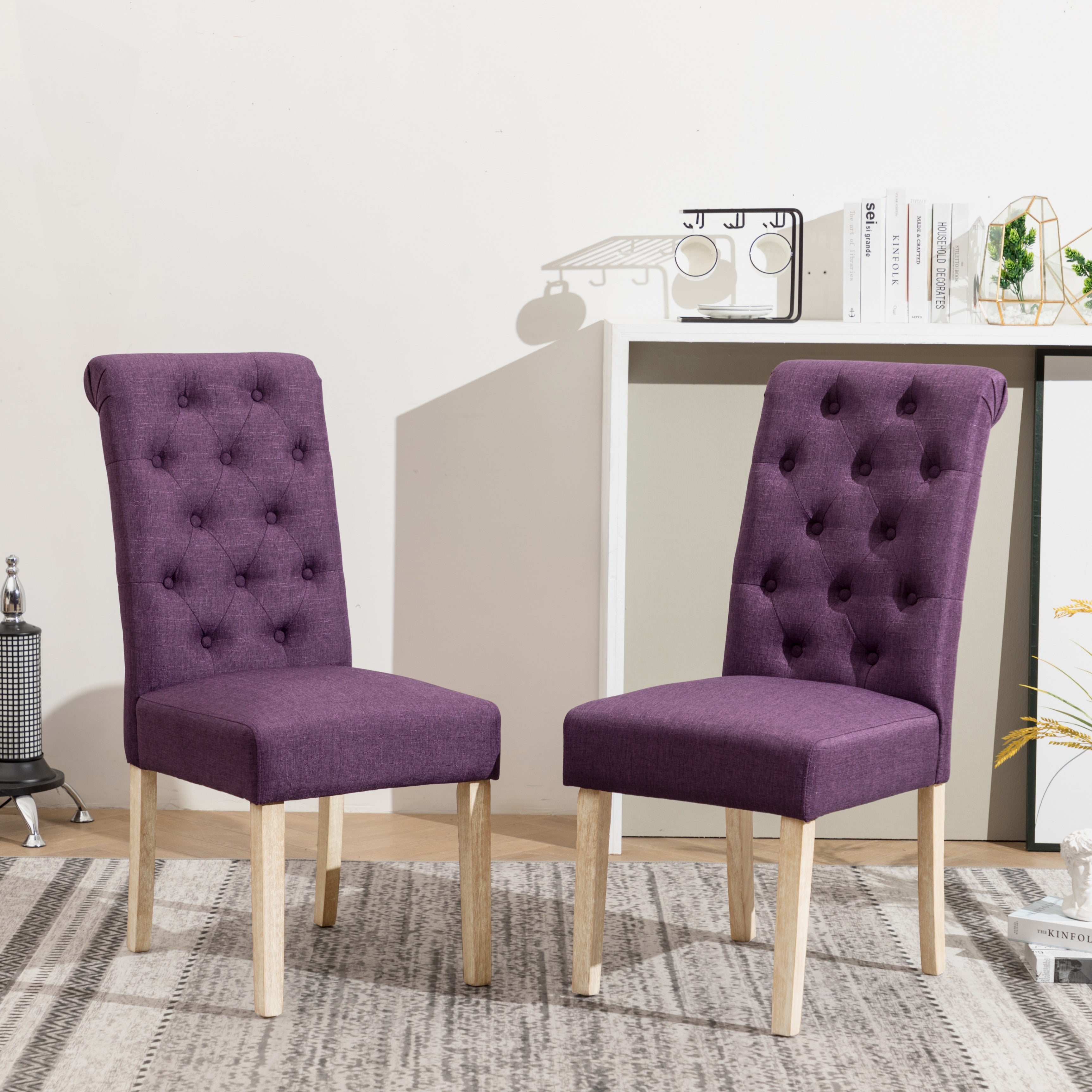 Roundhill Furniture Banff 5-Piece Dining Set - 42