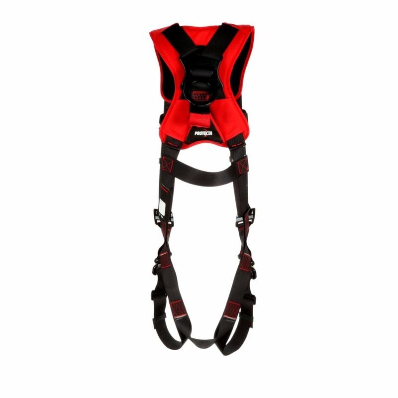 3M 1161427C Comfort Vest Style Safety Harness M/L - Lightweight Fall Protection for Construction & Roofing Work