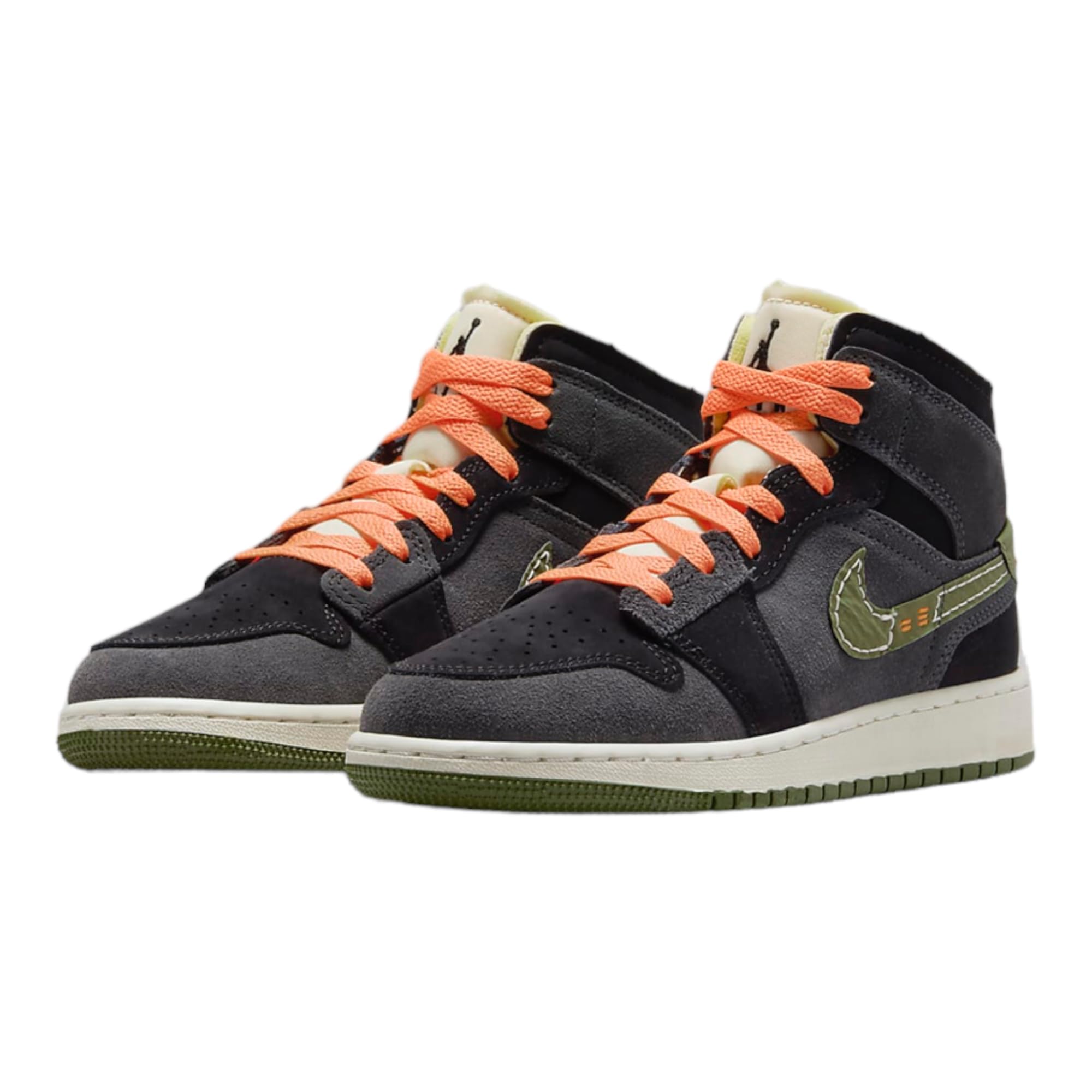 Air Jordan 1 Mid (GS) Big Kids Basketball Shoes - Perfect for School, Sports & Casual Wear