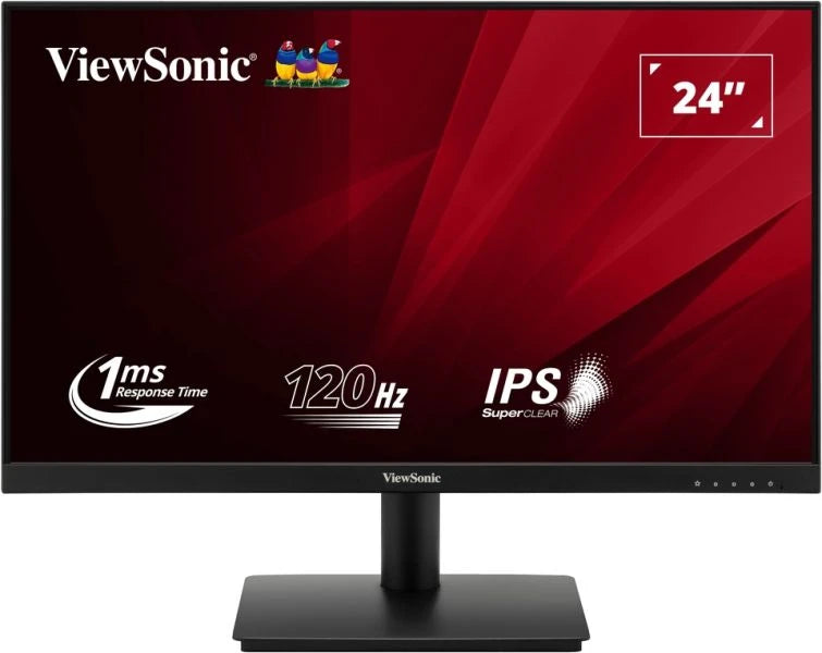 Viewsonic VA240A-H 24 Inch Full HD 1080P 120Hz IPS Gaming Monitor - Perfect for Gaming, Streaming & Office Work