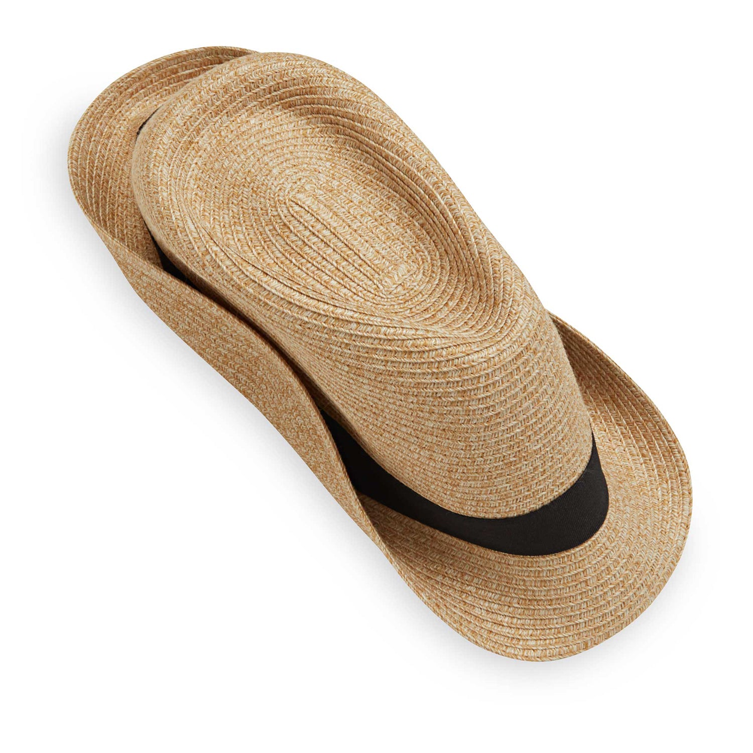 Carkella Del Mar Trilby Hat for Women - Stylish Summer Fedora with Wide Brim - Perfect for Beach, Vacation, and Outdoor Activities