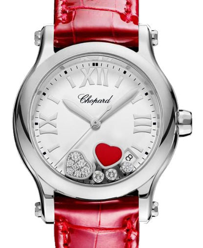 Chopard Happy Sport Ladies Watch - Stainless Steel & Diamonds | Luxury Women's Wristwatch for Everyday Wear & Special Occasions