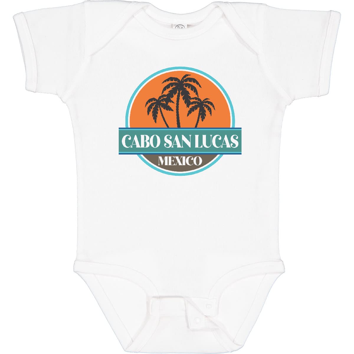 Inktastic Cabo San Lucas Beach Vacation Baby Bodysuit - Cute Summer Outfit for Boys & Girls - Perfect for Beach Trips, Family Photos & Vacation Souvenirs