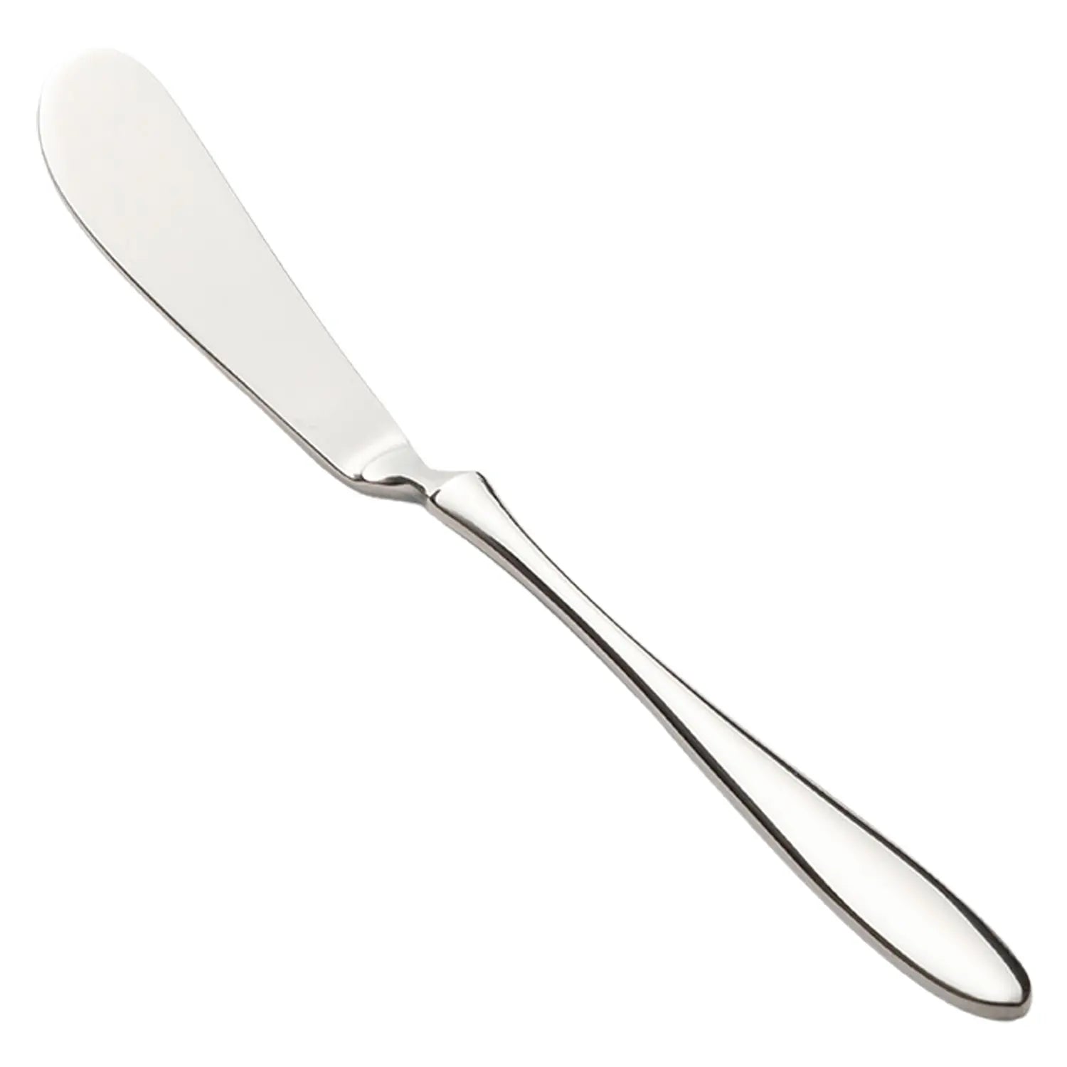 Asahi Bonheur Premium Stainless Steel Butter Knife - 8 Inch Kitchen Utensil for Spreading Butter, Jam, Cream Cheese - Ideal for Breakfast, Brunch, Baking & Entertaining