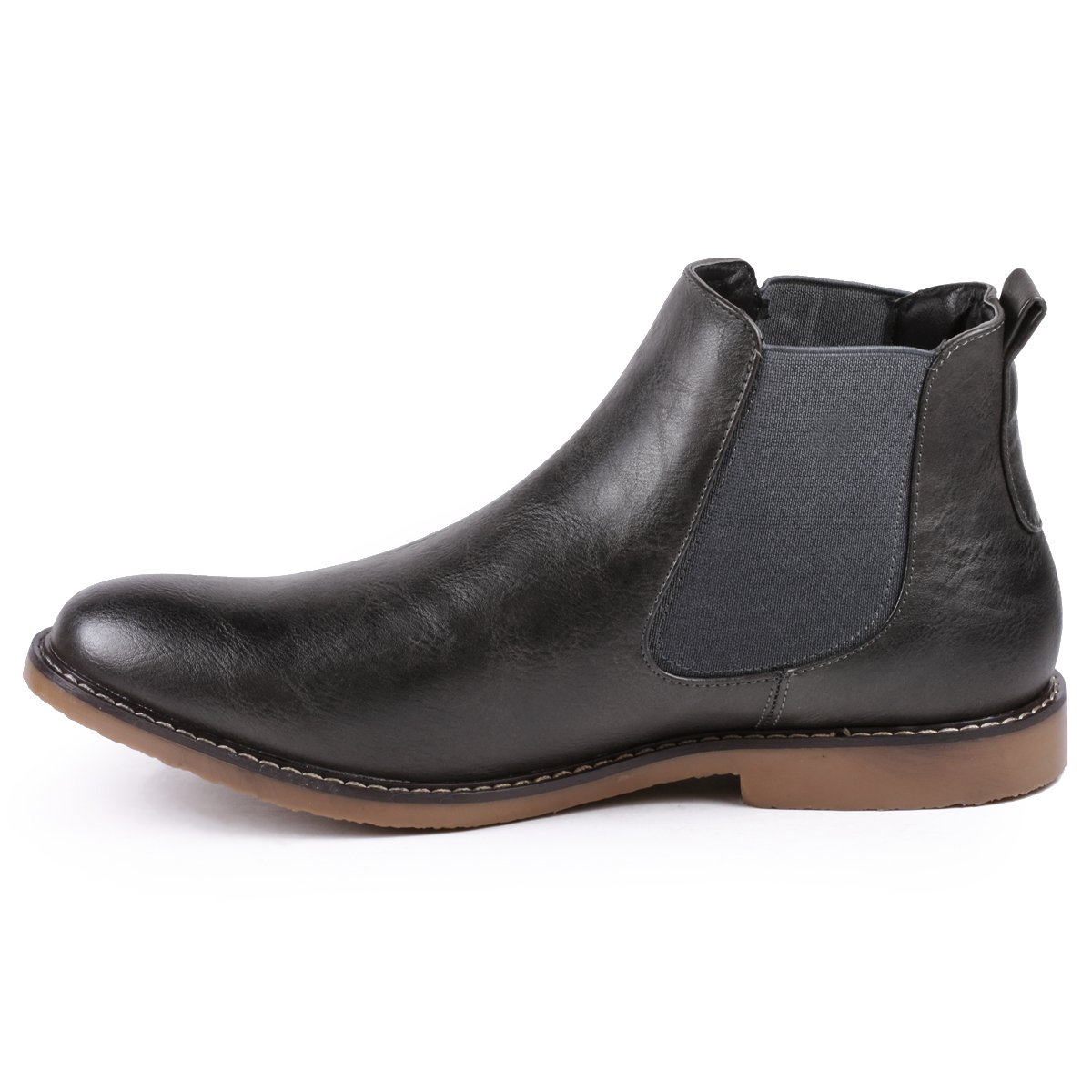 Metrocharm MC124 Men's Chelsea Boots - Formal & Casual Ankle Boots for Office, Wedding & Everyday Wear - Comfortable Leather Dress Shoes for Men
