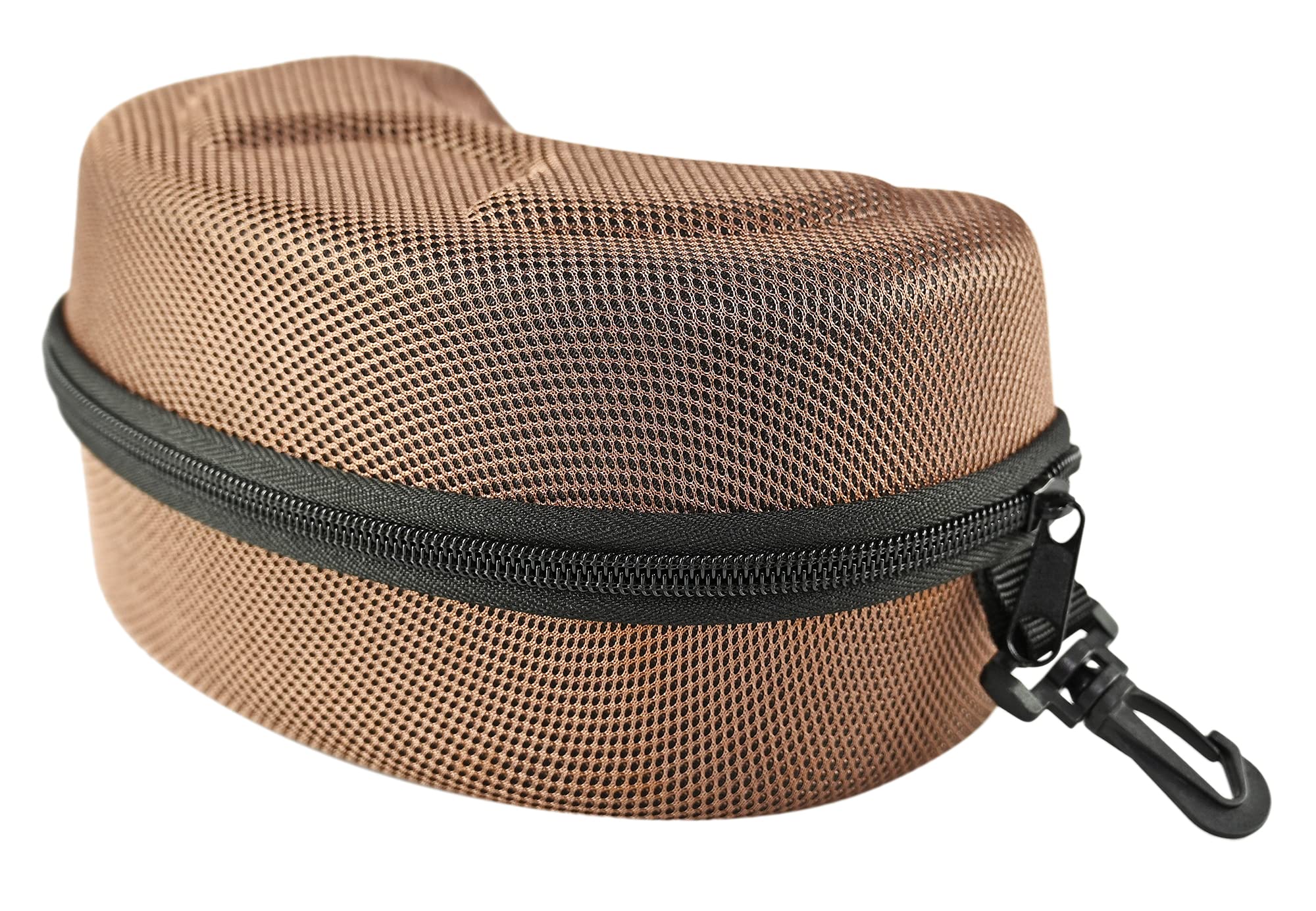 Home-X Sport Goggles Case - Hard Shell Protective Eyewear Storage with Zipper - 8